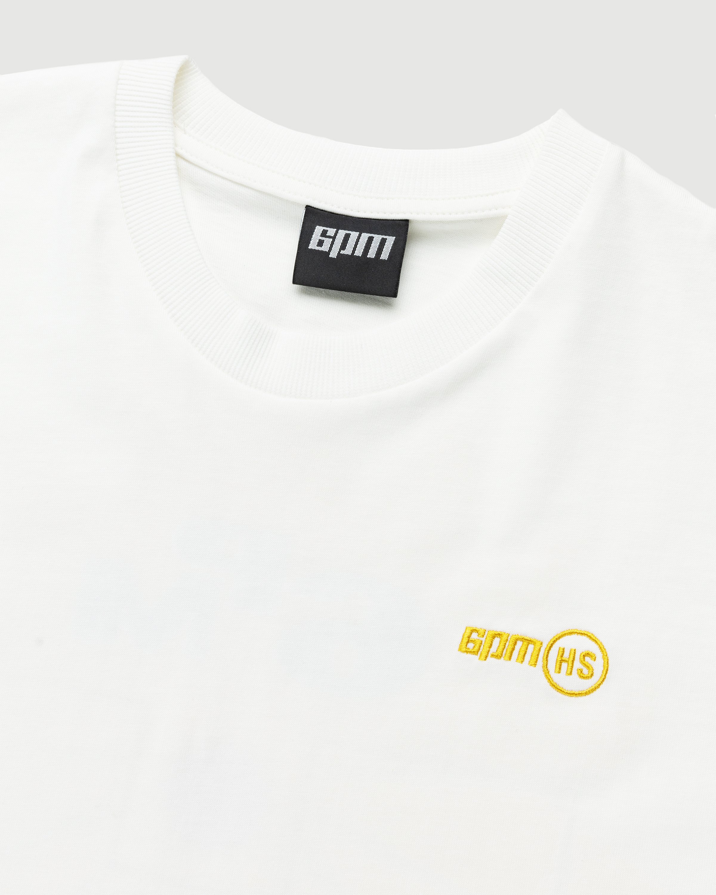 6PM x Highsnobiety - BERLIN, BERLIN 3 Logo T-Shirt White - Clothing - Beige - Image 4