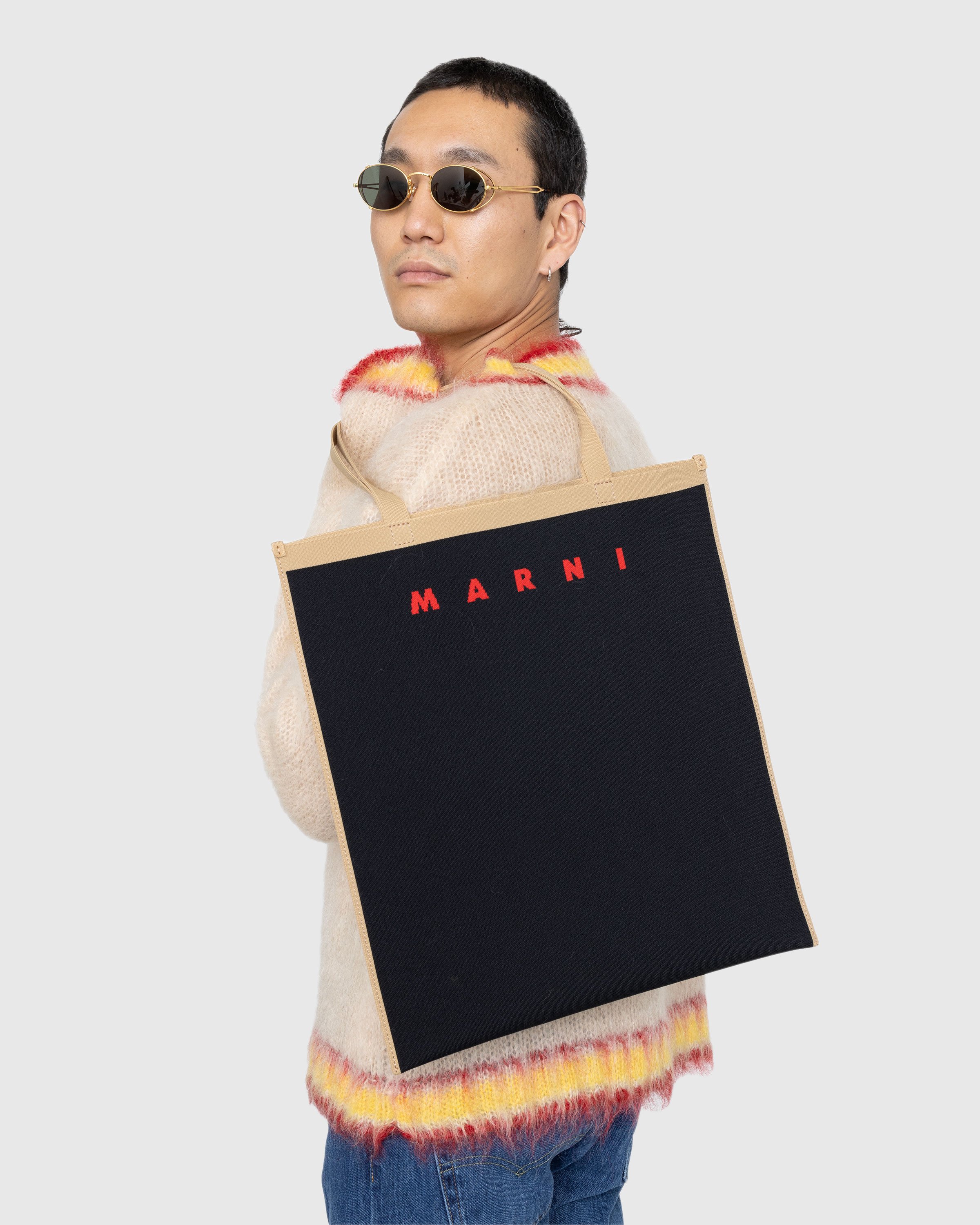 Marni - Shopping Tote Black - Accessories - Black - Image 4