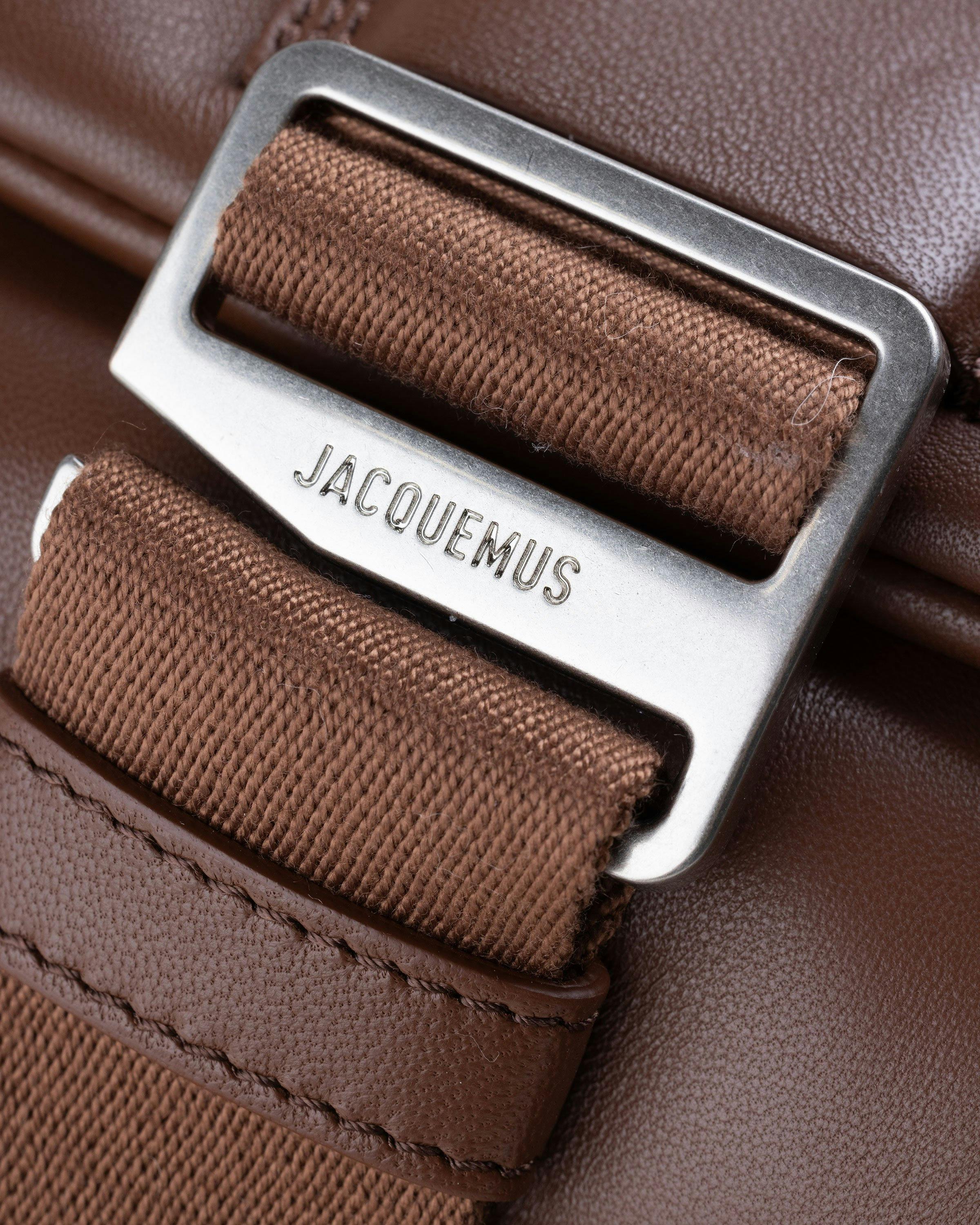 JACQUEMUS - La Banane Bambimou Brown - Accessories - BROWN - Image 5