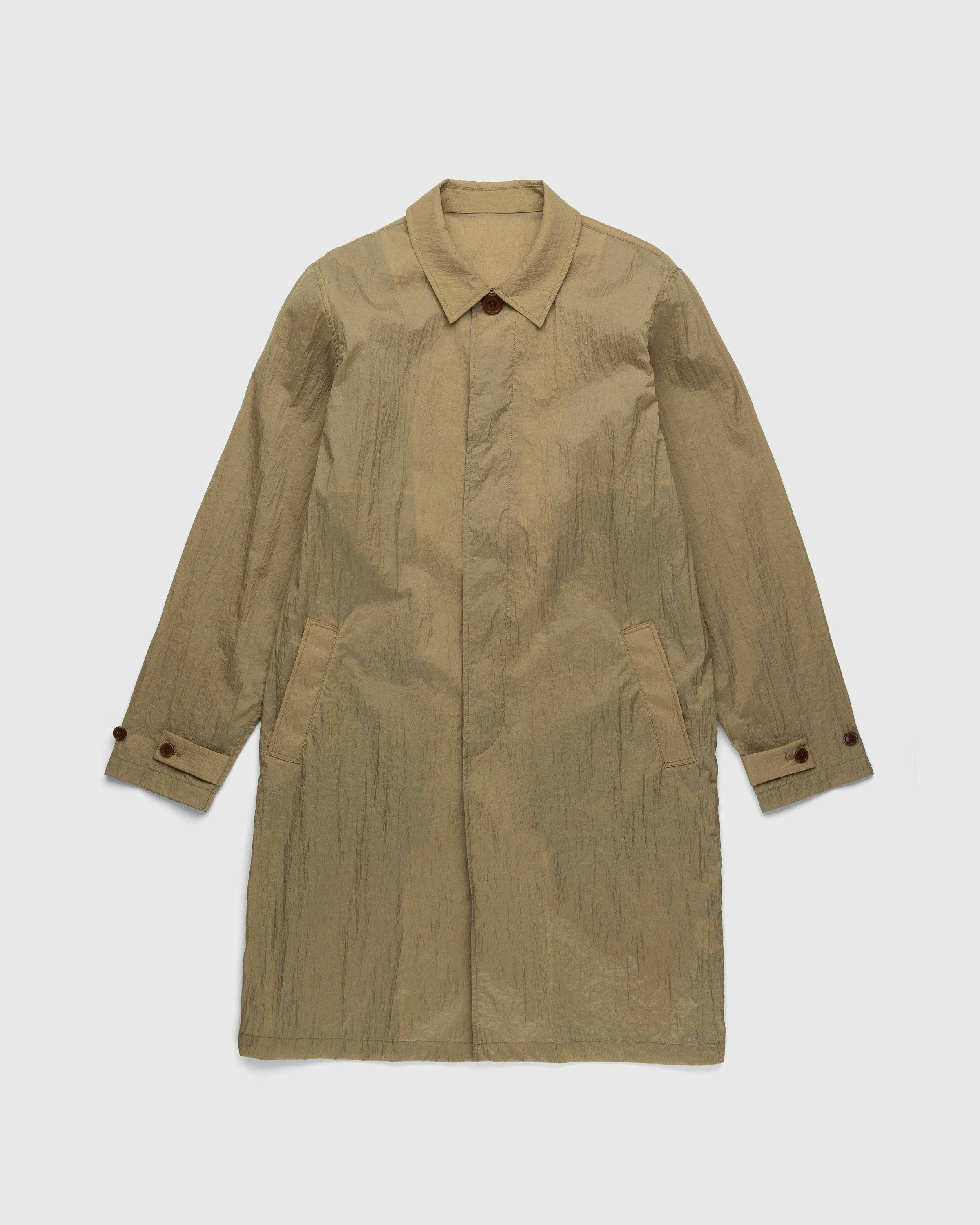 Highsnobiety - Crinkle Nylon Mac Camel - Clothing - Beige - Image 1