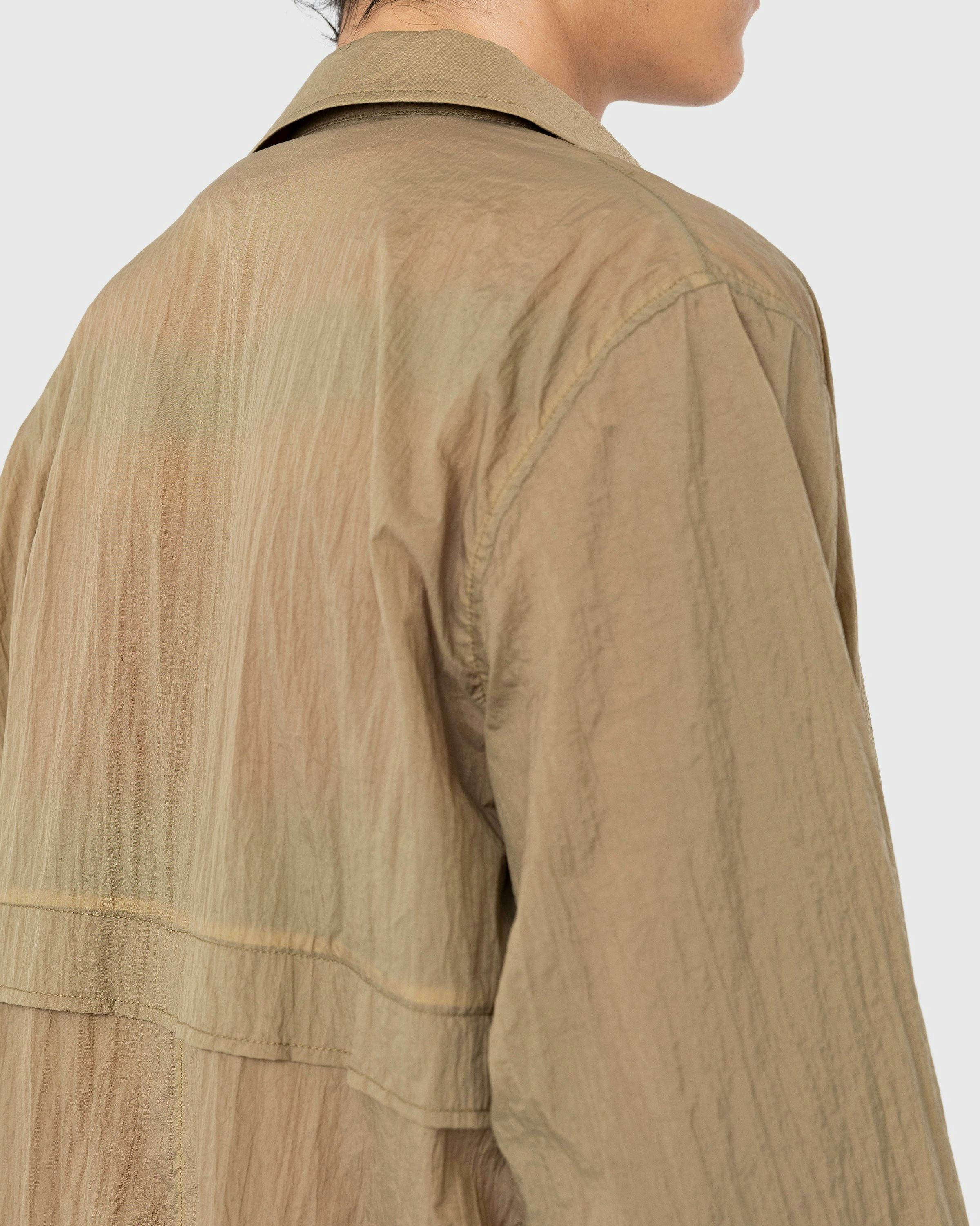 Highsnobiety - Crinkle Nylon Mac Camel - Clothing - Beige - Image 6