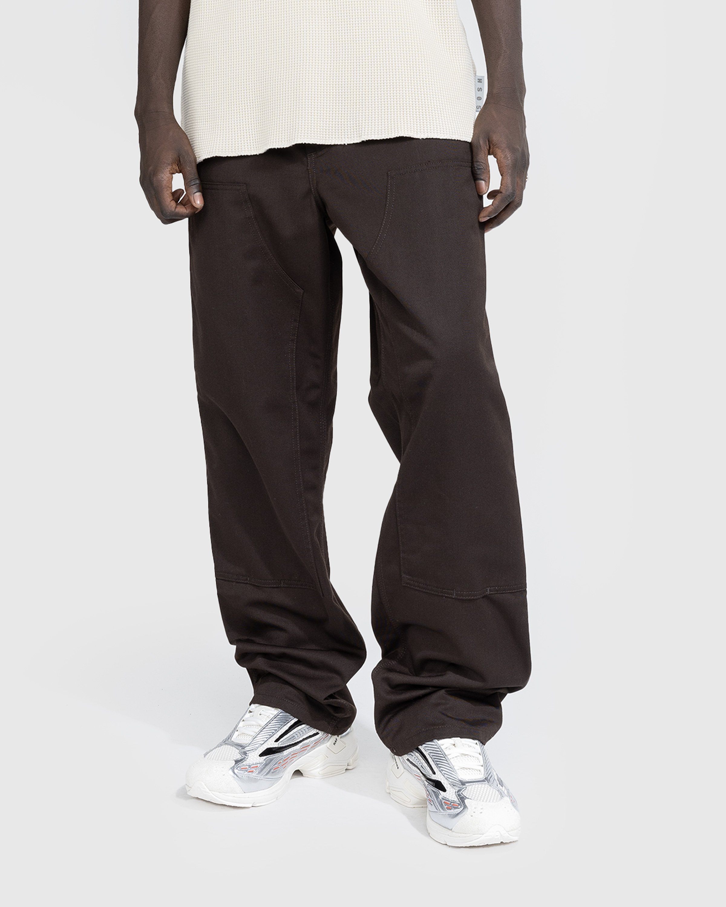 Carhartt WIP - Double Knee Pant Tobacco/Rinsed - Clothing - Brown - Image 2