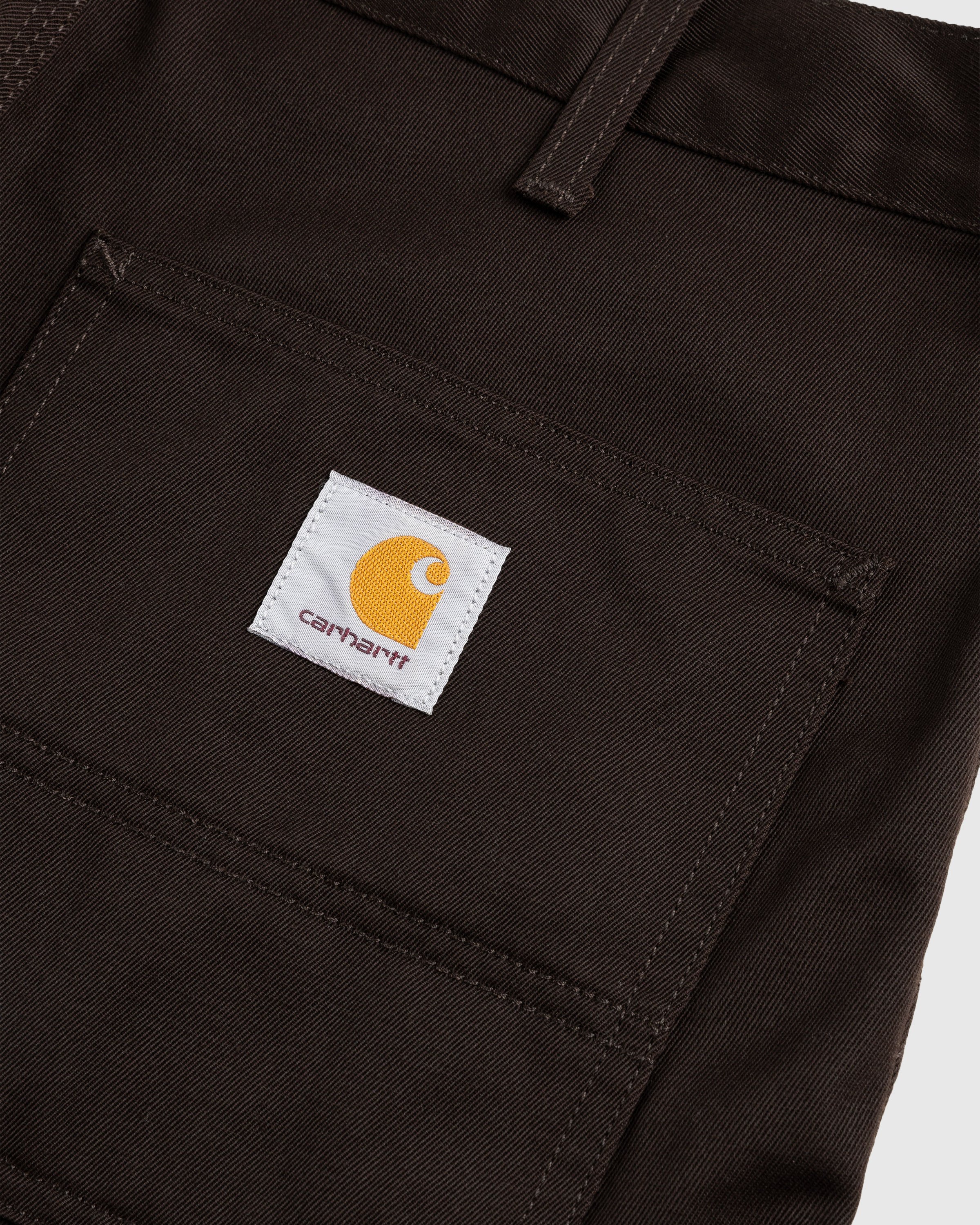 Carhartt WIP - Double Knee Pant Tobacco/Rinsed - Clothing - Brown - Image 7