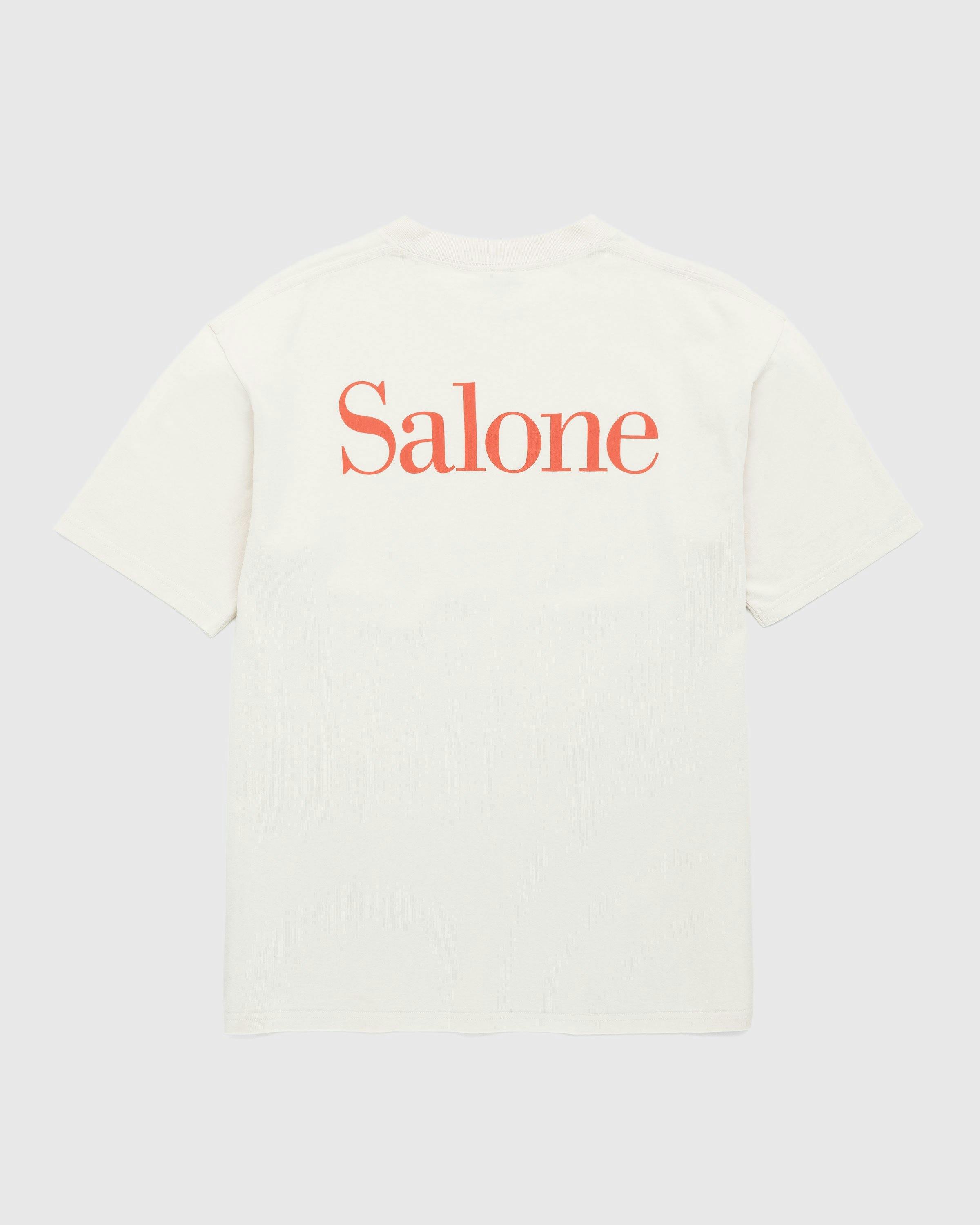 Salone del Mobile x Highsnobiety - Logo T-Shirt Eggshell - Clothing - Beige - Image 1