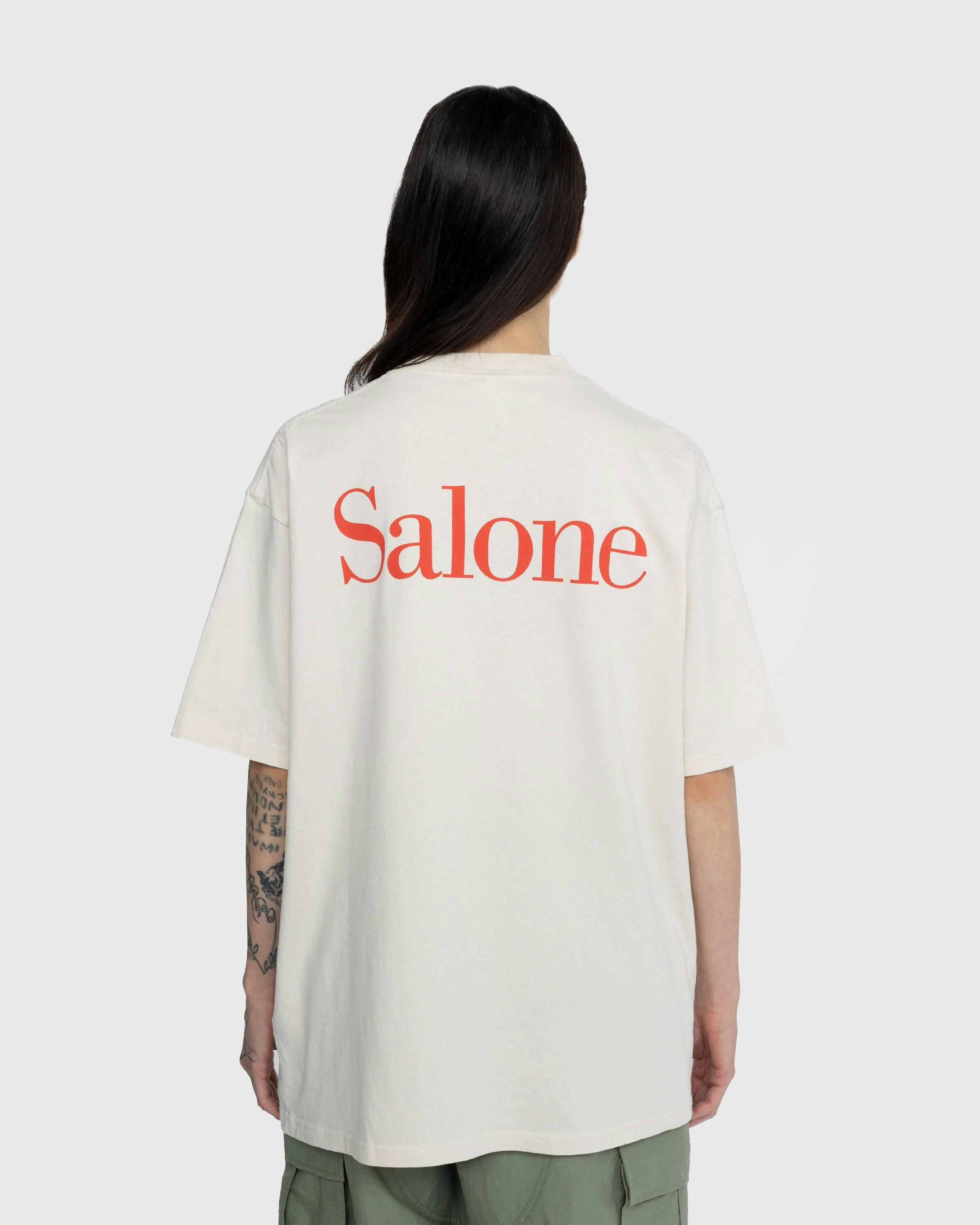 Salone del Mobile x Highsnobiety - Logo T-Shirt Eggshell - Clothing - Beige - Image 7