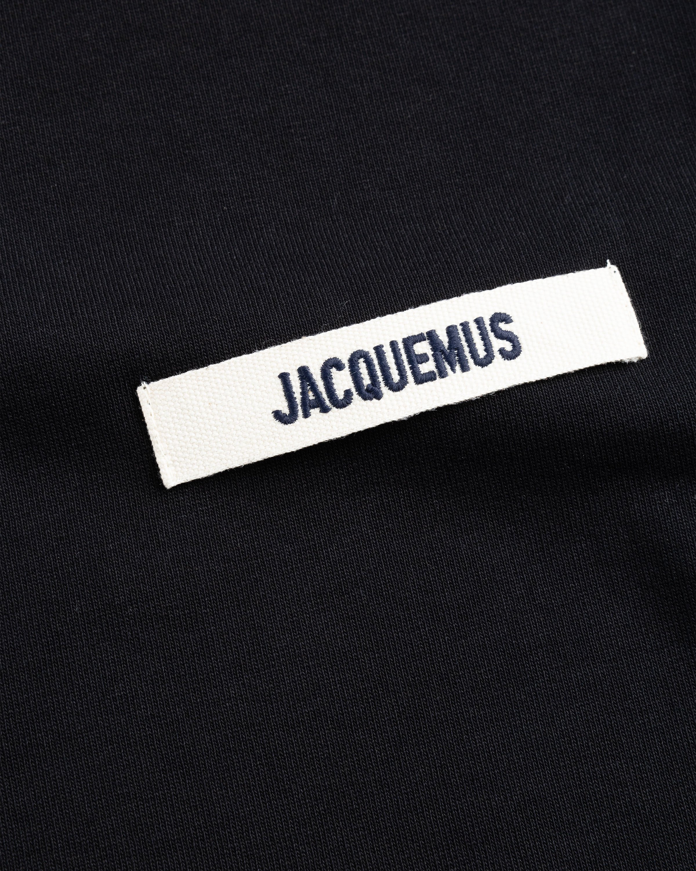 JACQUEMUS - Le T-Shirt Gros Grain Black - Clothing - Black - Image 7