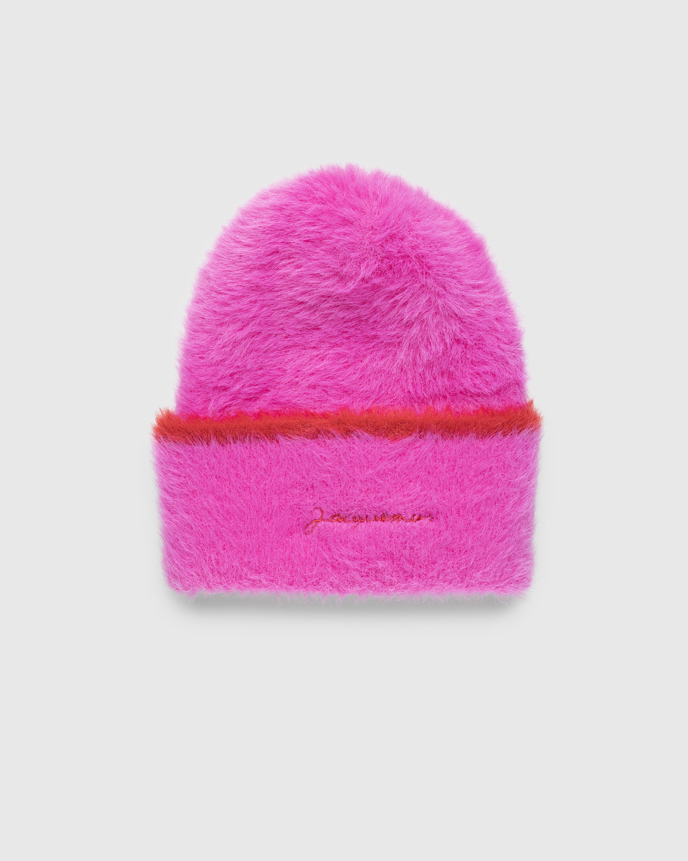 JACQUEMUS - Le Bonnet Neve Pink - Accessories - PINK - Image 1
