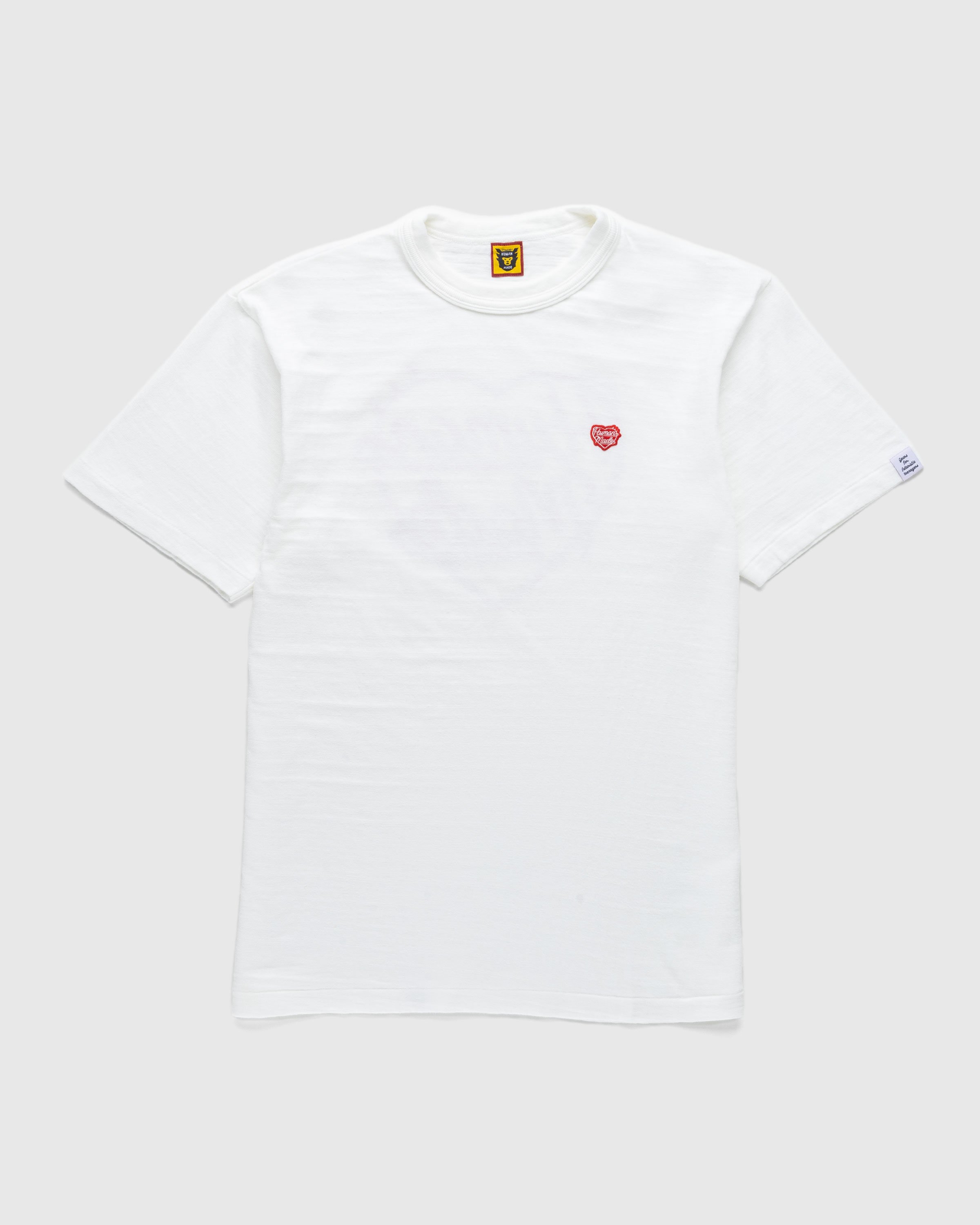 Human Made - HEART BADGE T-SHIRT White - Clothing - White - Image 1
