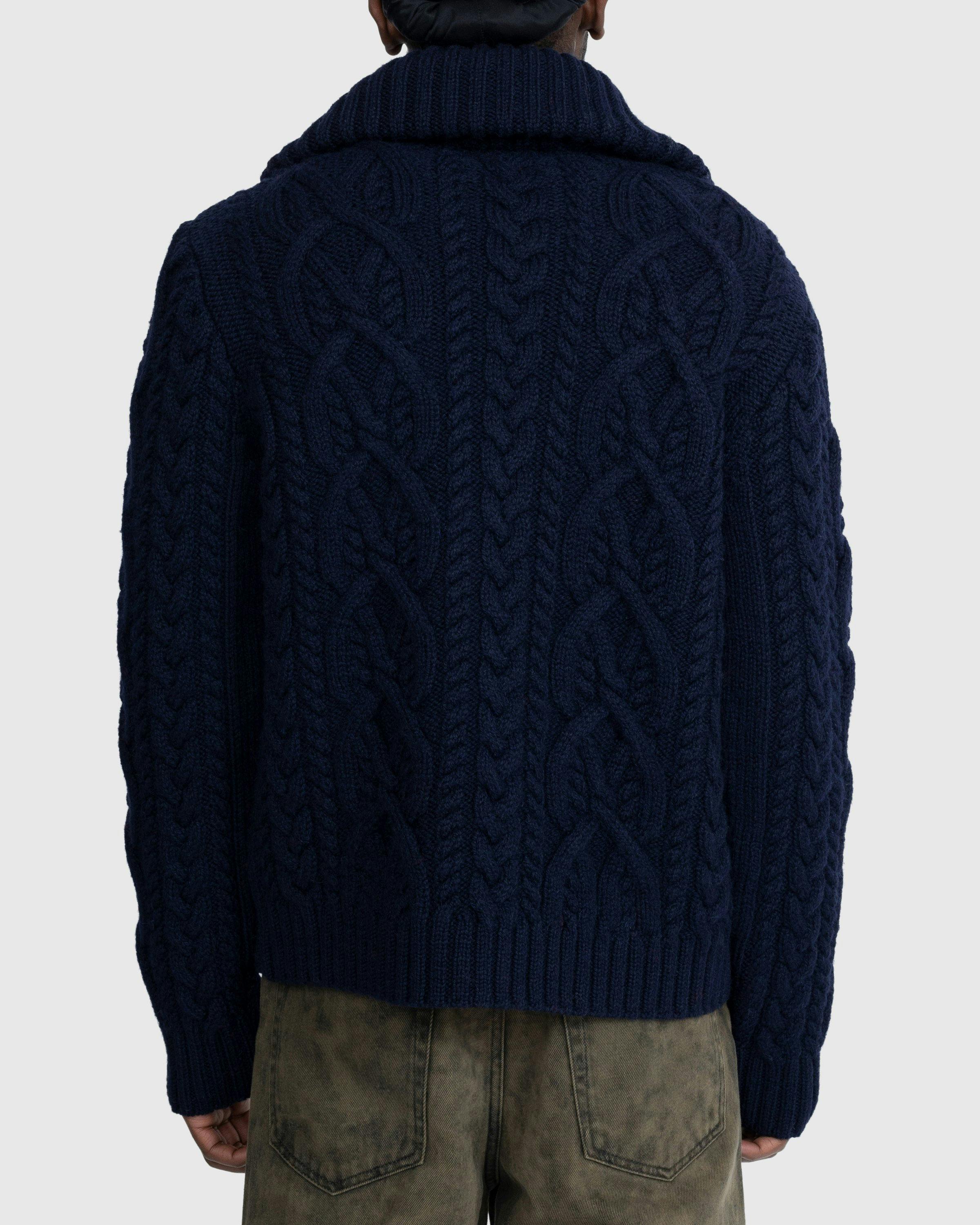 Dries van Noten - Naldo Cardigan Blue - Clothing - Blue - Image 4