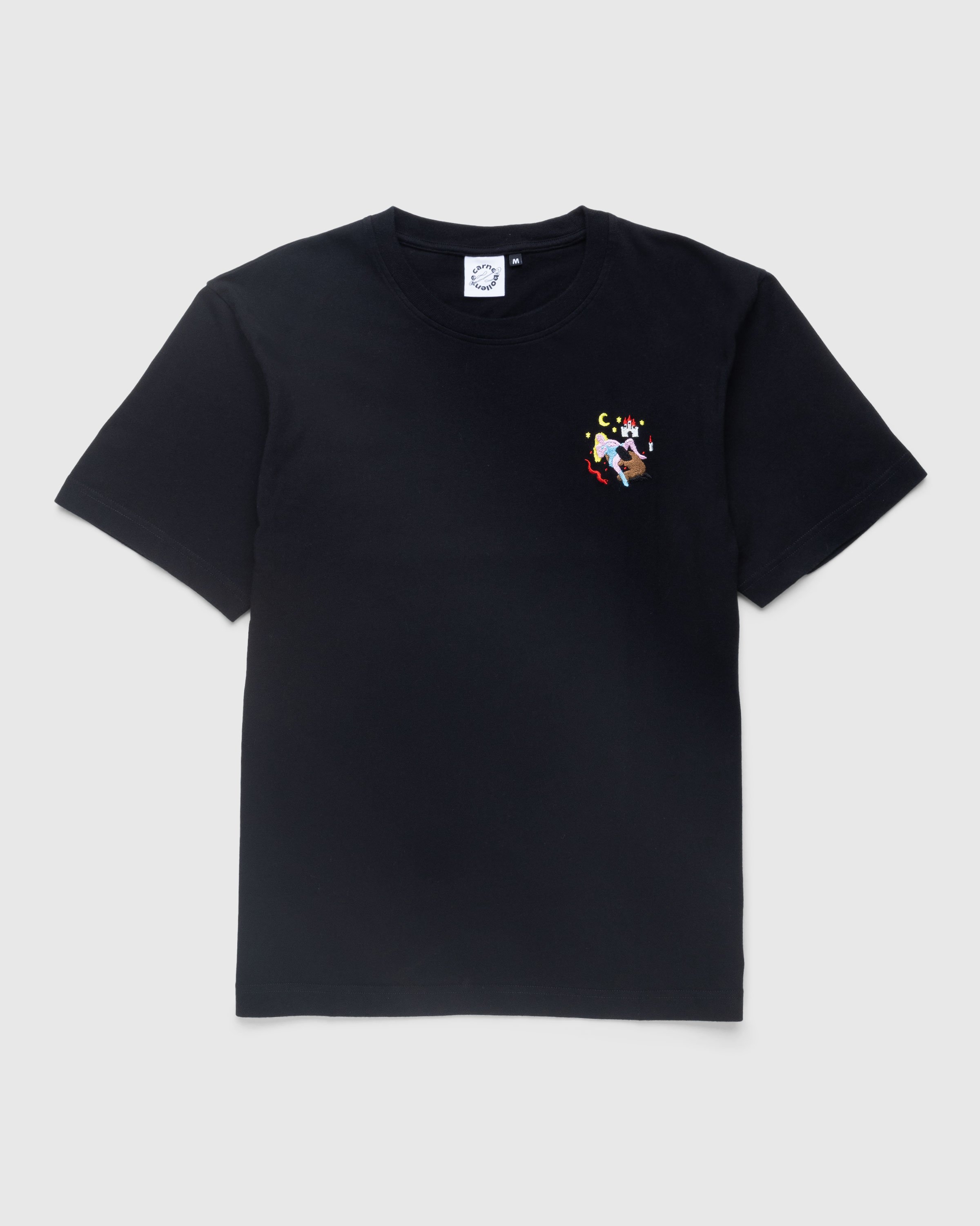 Carne Bollente - Middle Edging T-Shirt Black - Clothing - Black - Image 1