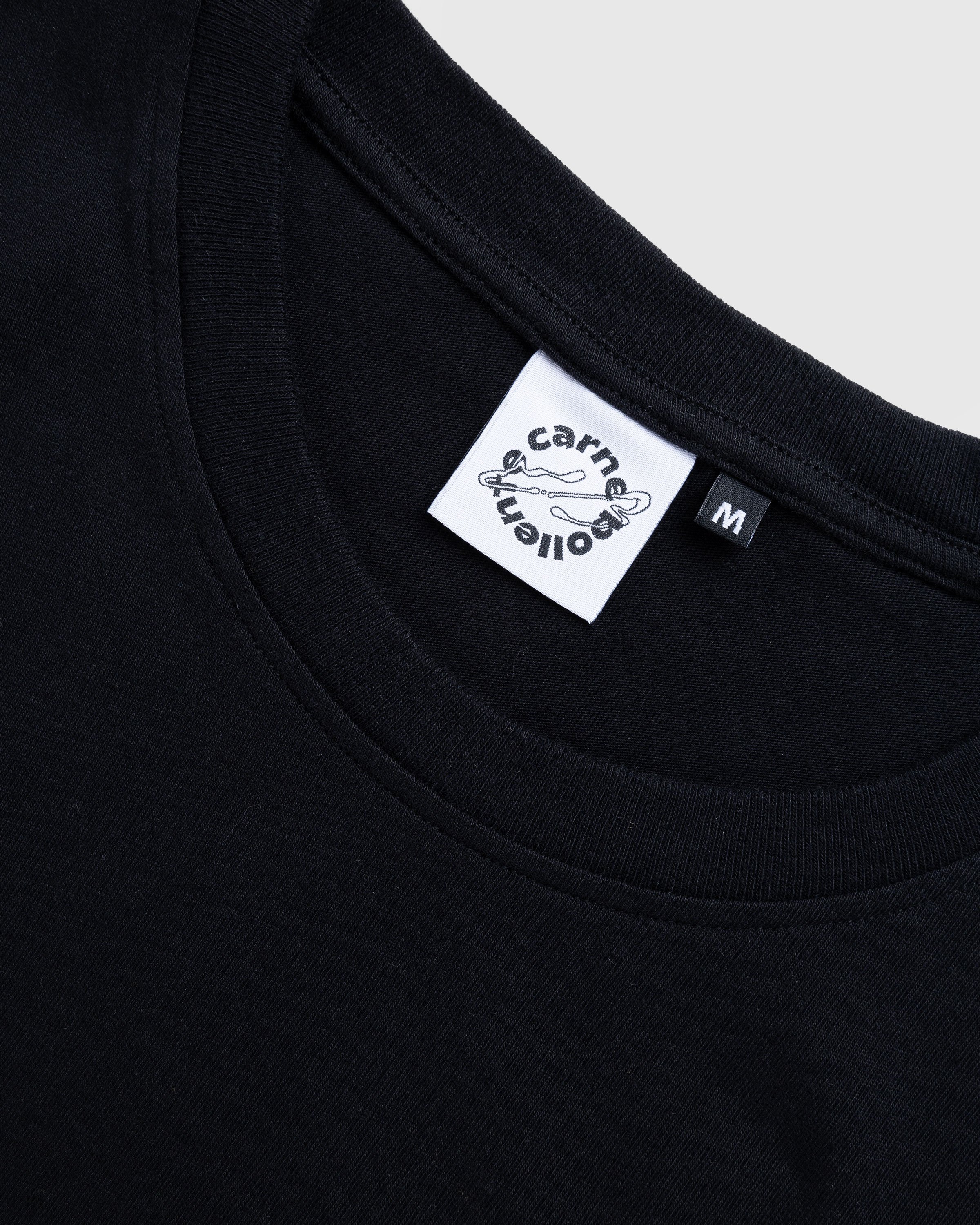 Carne Bollente - Middle Edging T-Shirt Black - Clothing - Black - Image 3