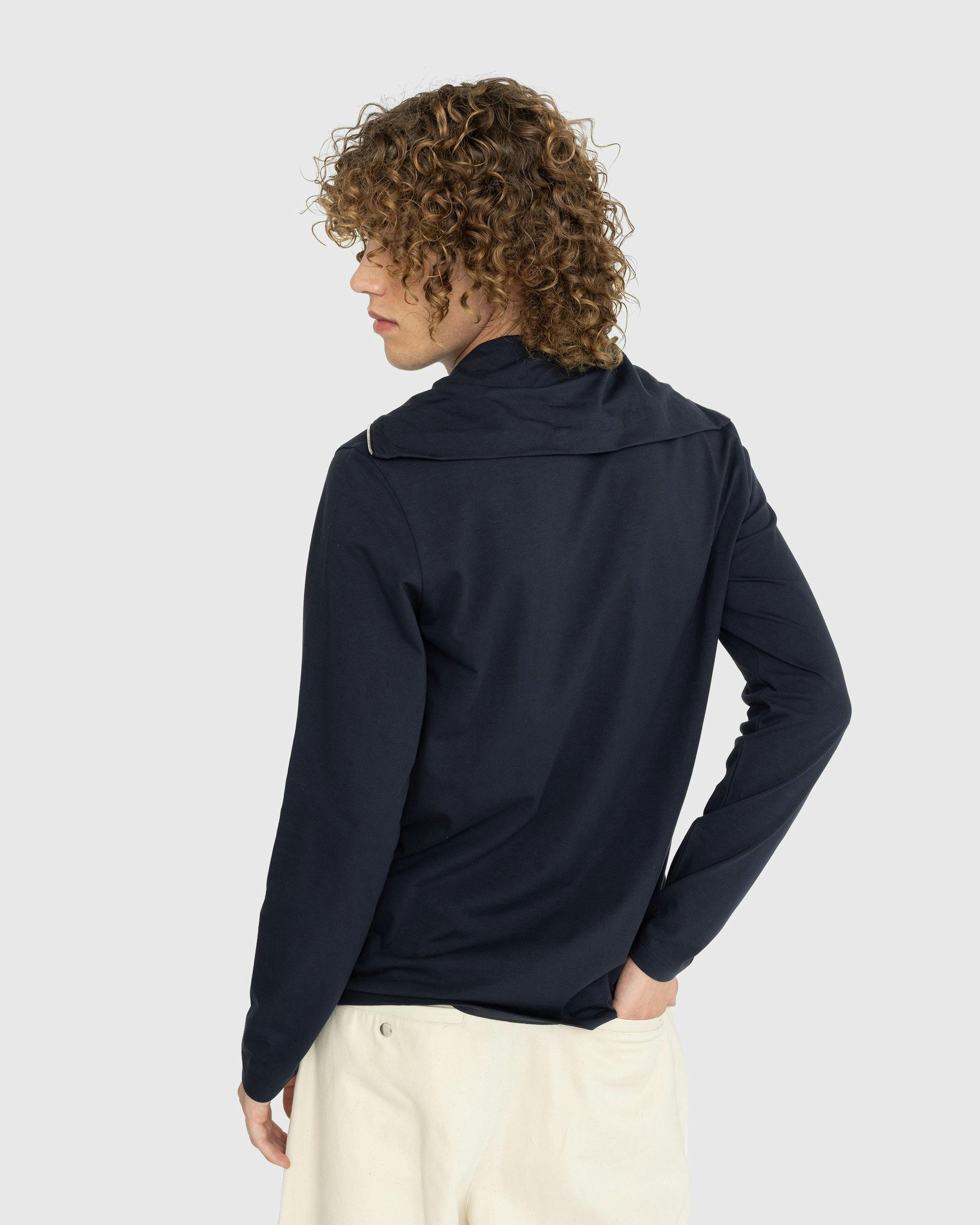 Jil Sander - Zip-Up Long-Sleeve Dark Navy - Clothing - Blue - Image 3