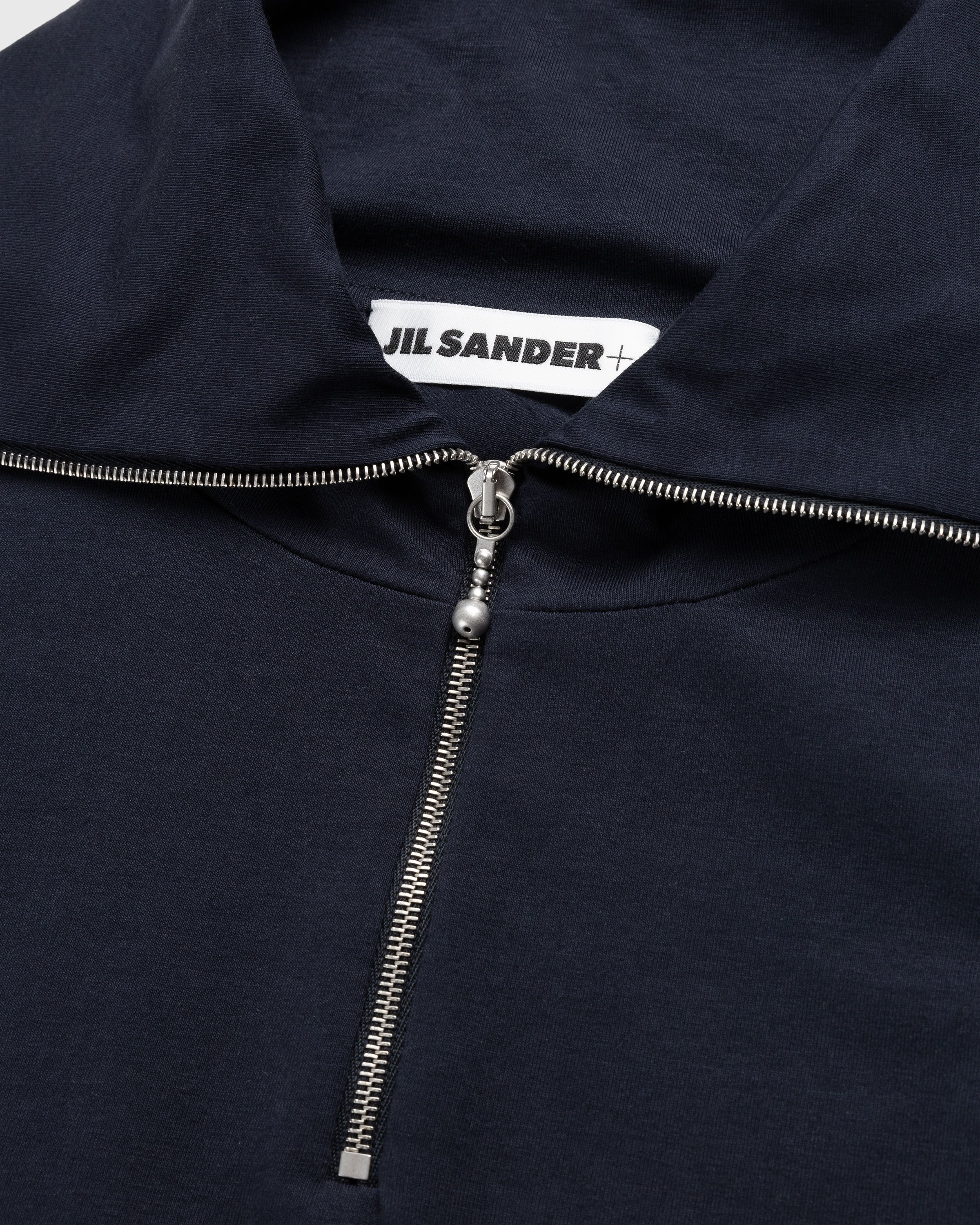 Jil Sander - Zip-Up Long-Sleeve Dark Navy - Clothing - Blue - Image 5