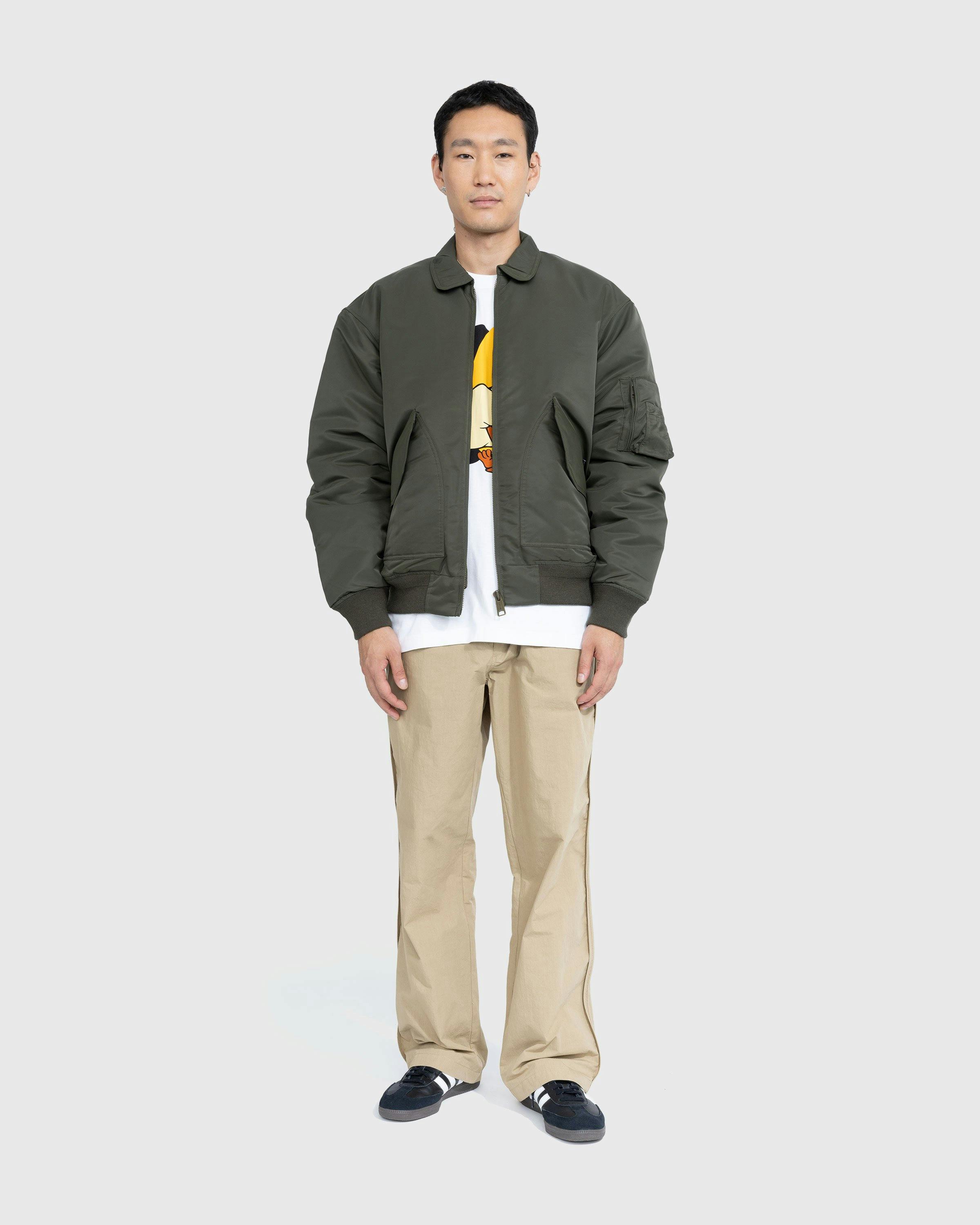 Carhartt WIP - Olten Bomber Plant/Smoke Green - Clothing - Green - Image 3