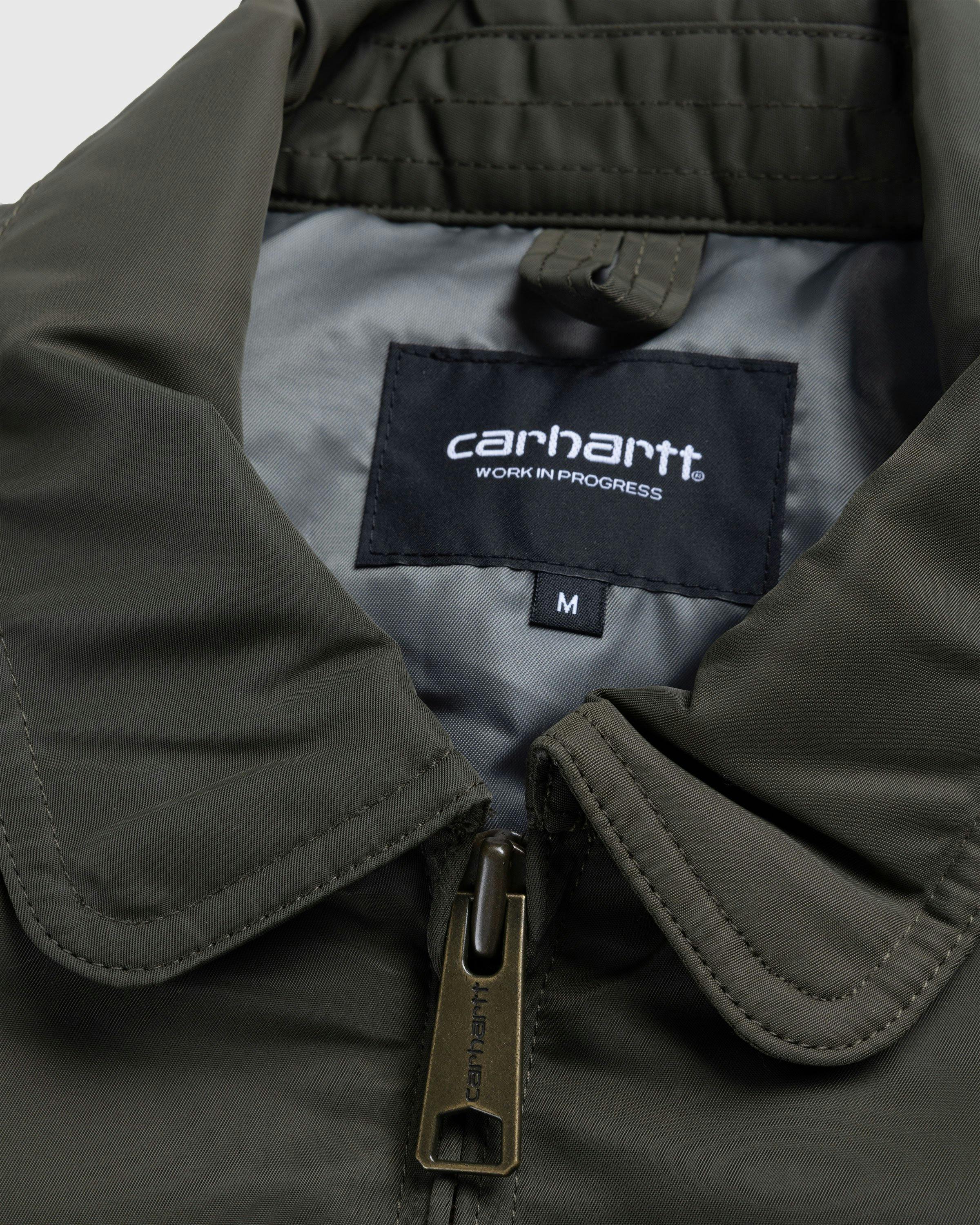 Carhartt WIP - Olten Bomber Plant/Smoke Green - Clothing - Green - Image 6