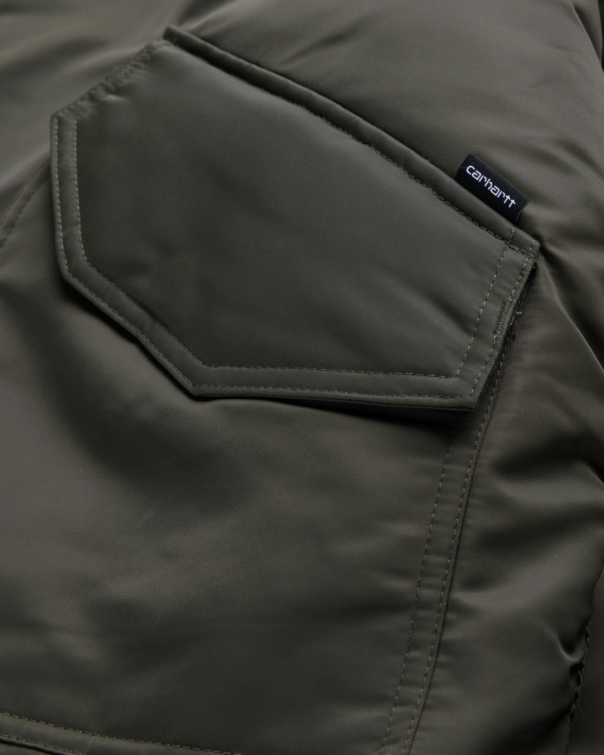 Carhartt WIP - Olten Bomber Plant/Smoke Green - Clothing - Green - Image 7