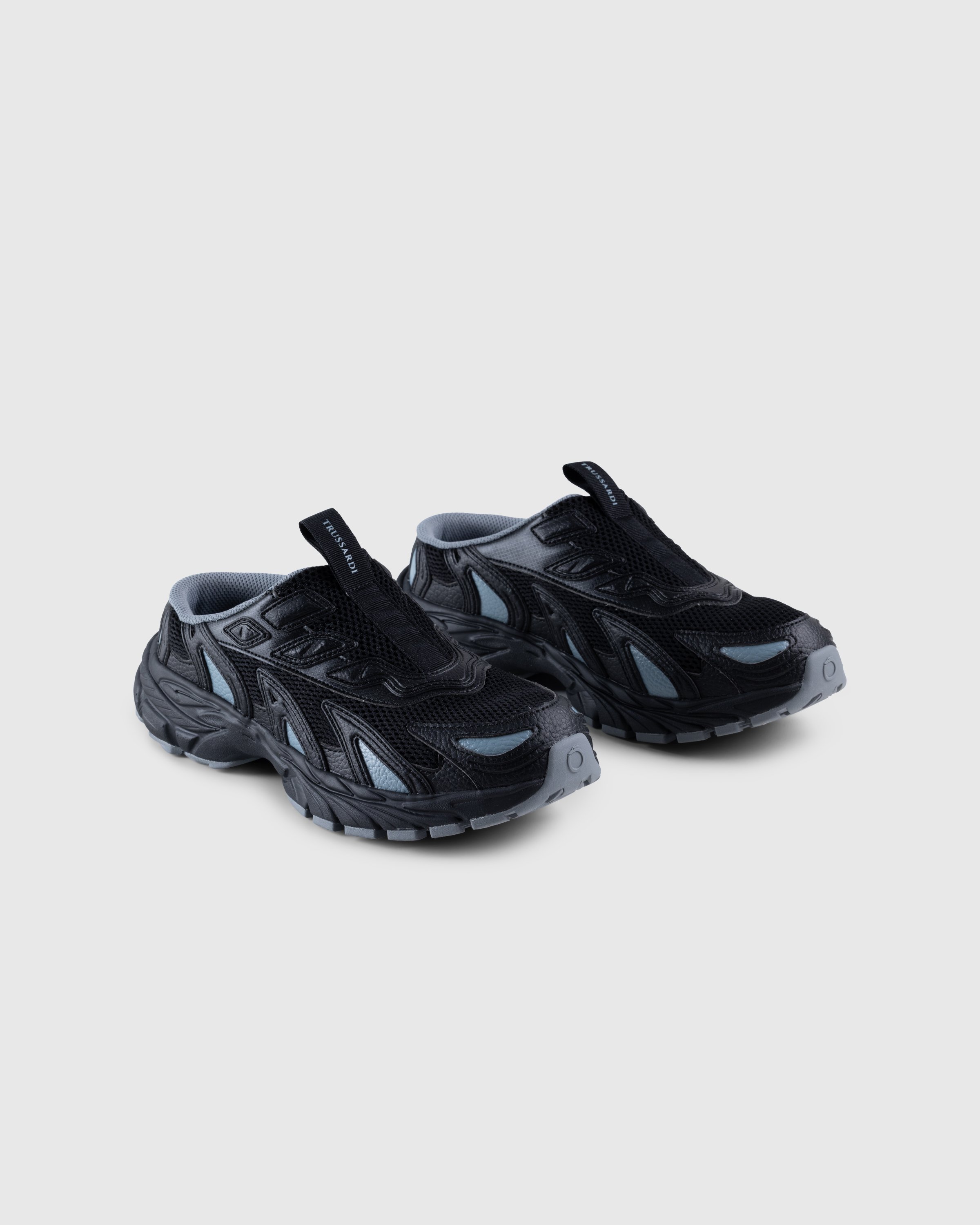 Trussardi - Retro Mule Sneaker - Footwear - Black - Image 3