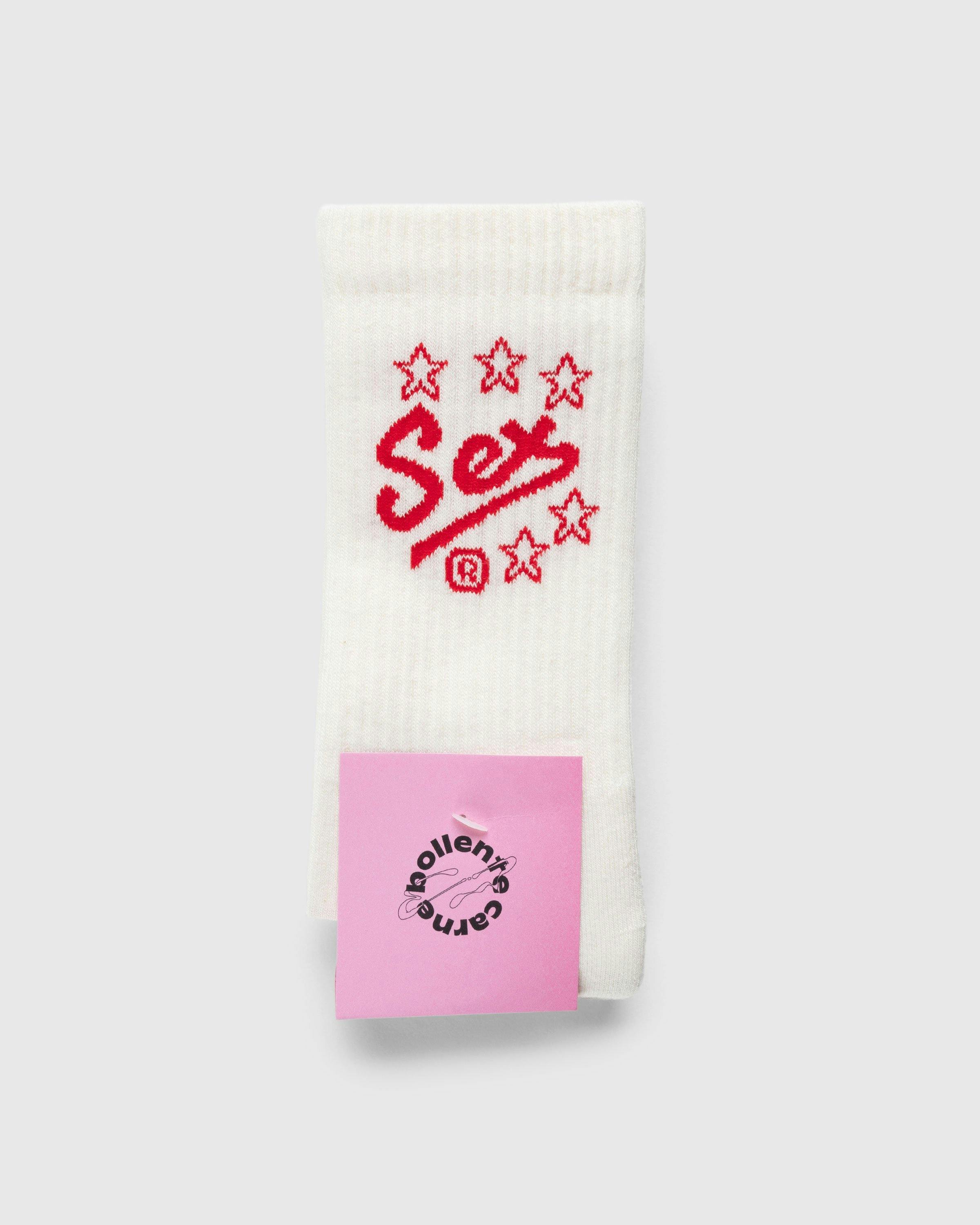 Carne Bollente - Socks Shocks White - Accessories - White - Image 2