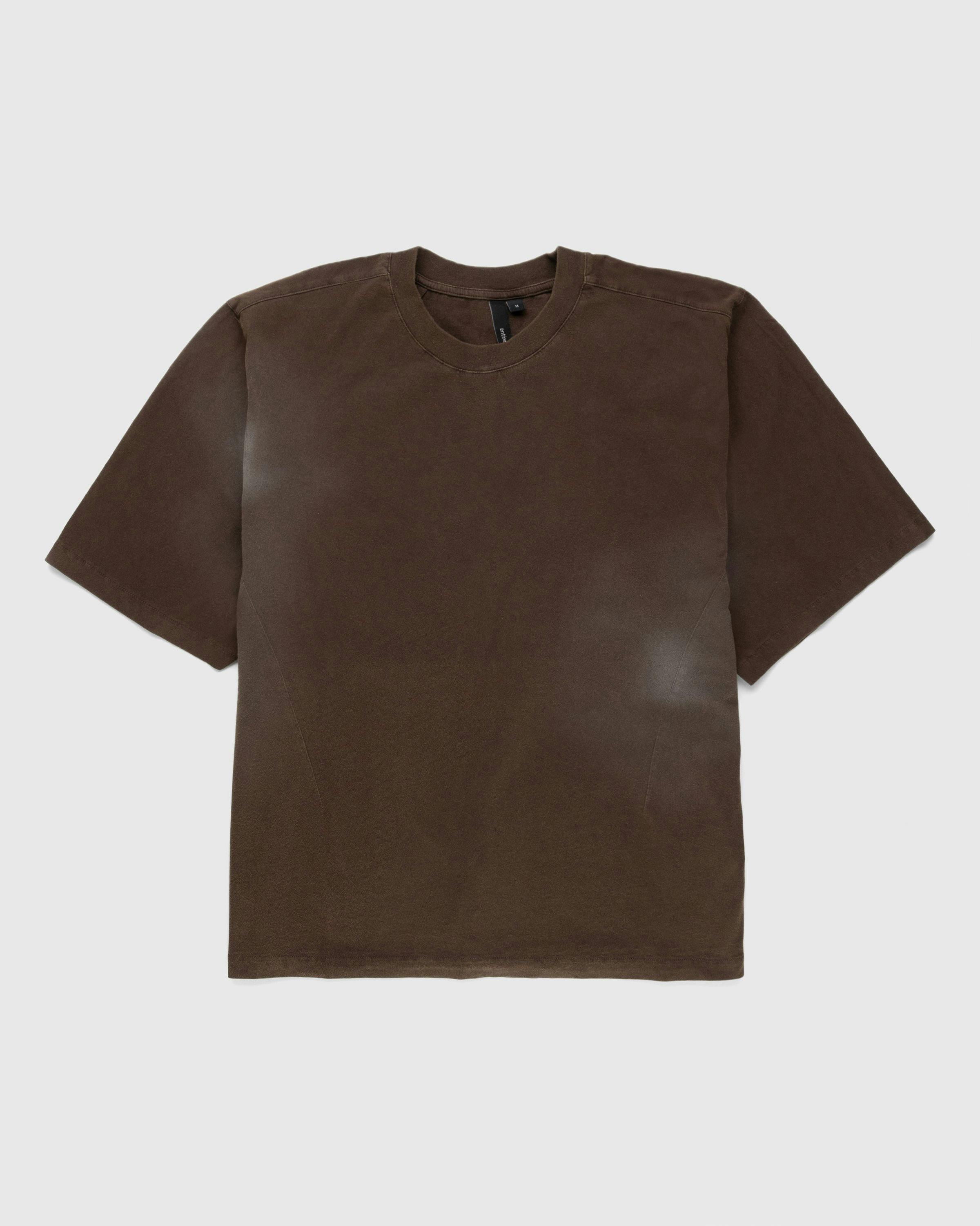 Entire Studios - Dart Tee Brunette - Clothing - Brown - Image 1