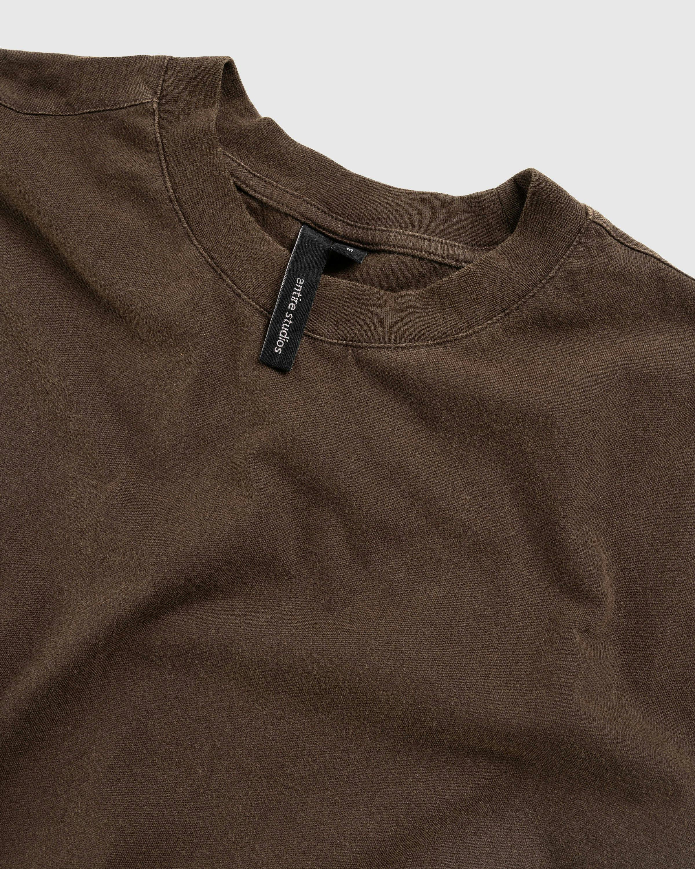 Entire Studios - Dart Tee Brunette - Clothing - Brown - Image 5