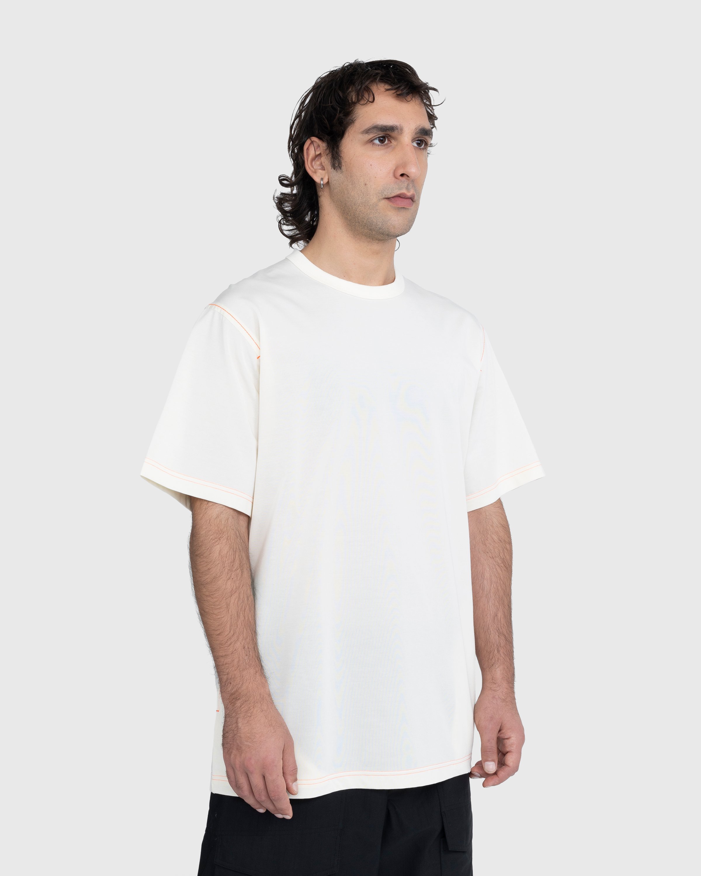 Y-3 - Short Sleeve T-Shirt Beige - Clothing - Beige - Image 4
