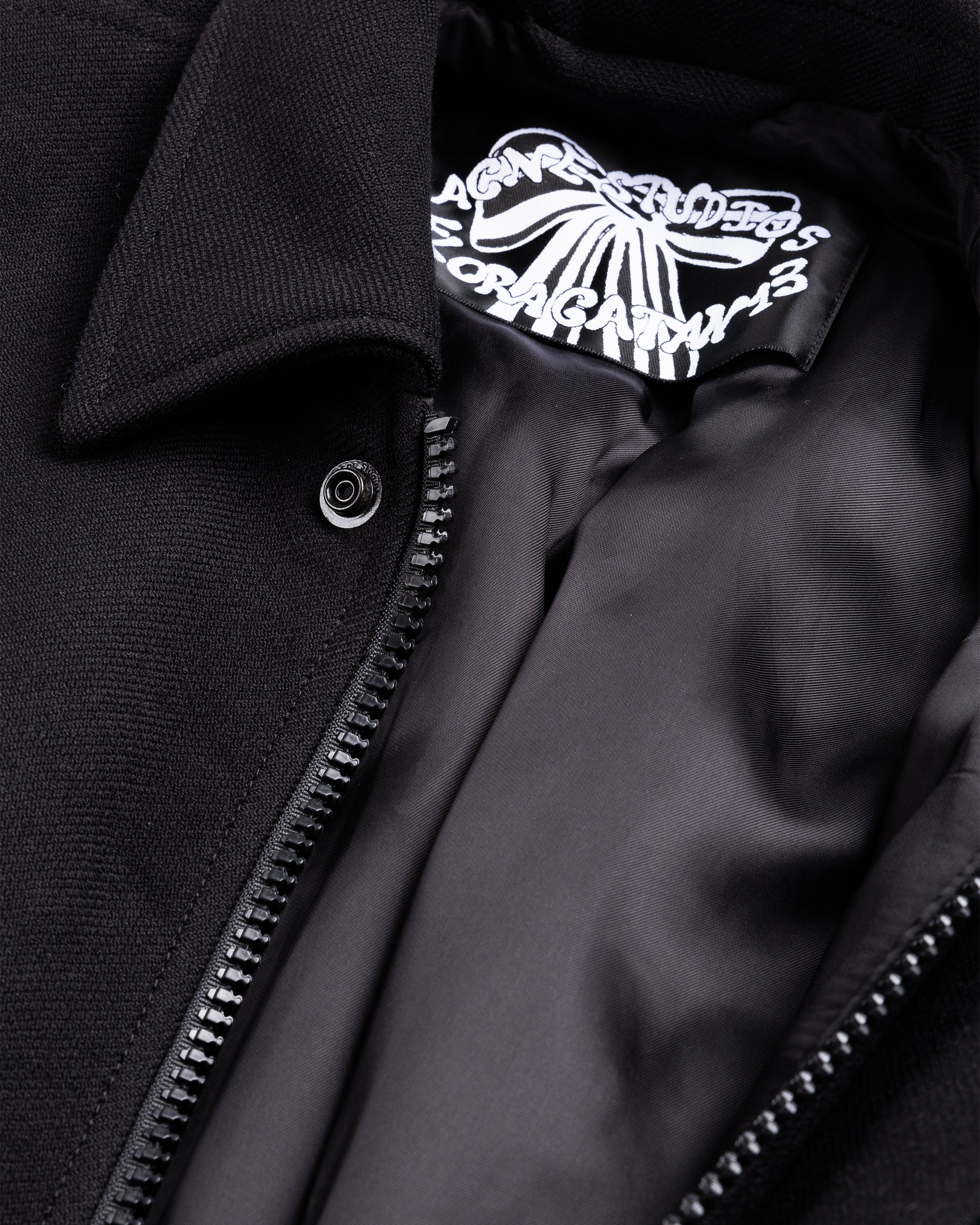 Acne Studios - Bomber Jacket Black - Clothing - Black - Image 5