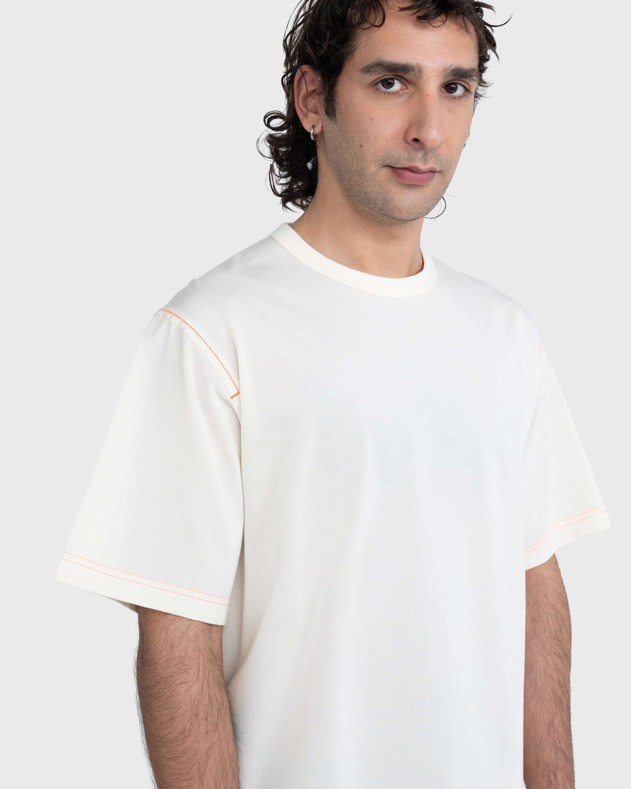 Y-3 - Short Sleeve T-Shirt Beige - Clothing - Beige - Image 5