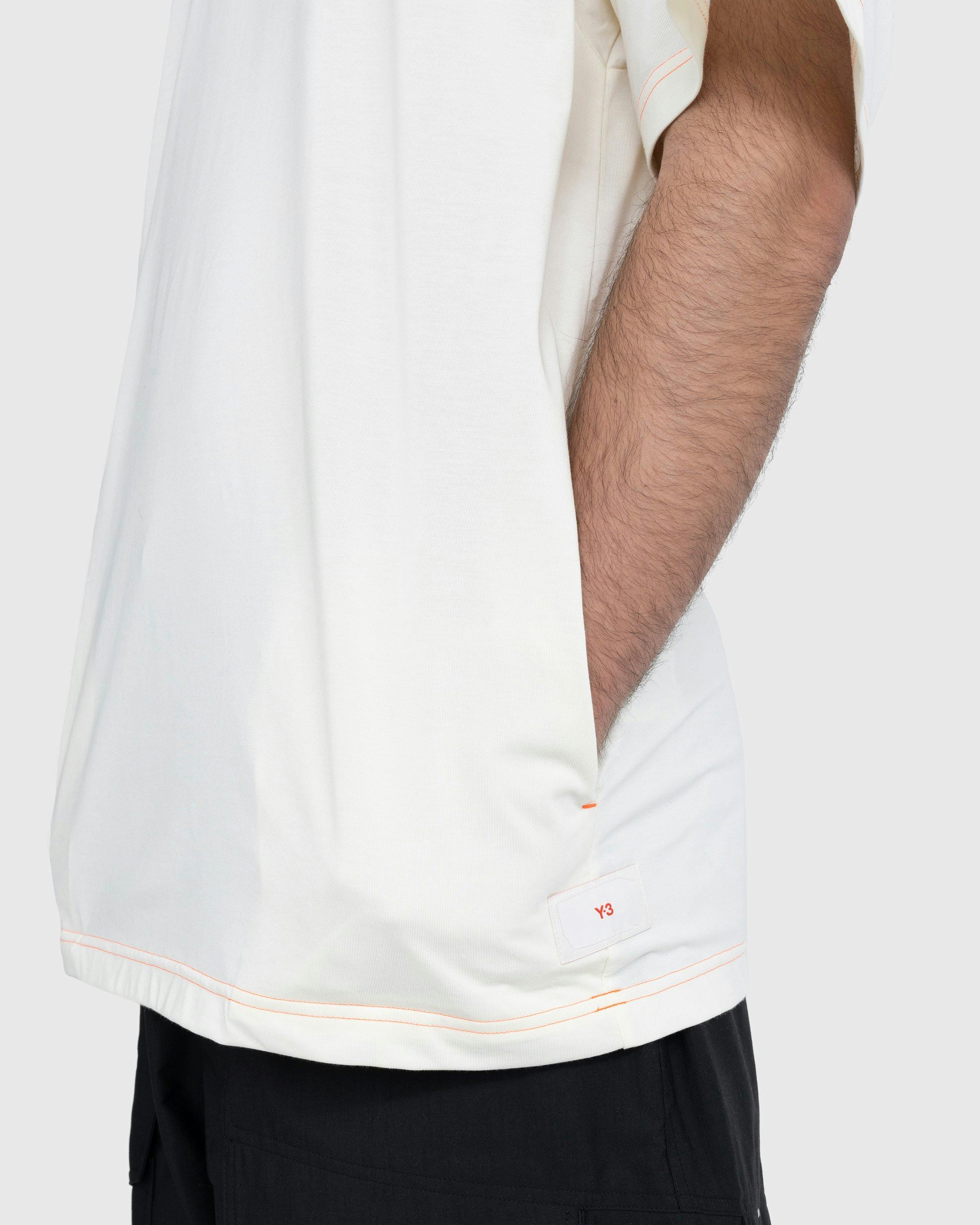 Y-3 - Short Sleeve T-Shirt Beige - Clothing - Beige - Image 6