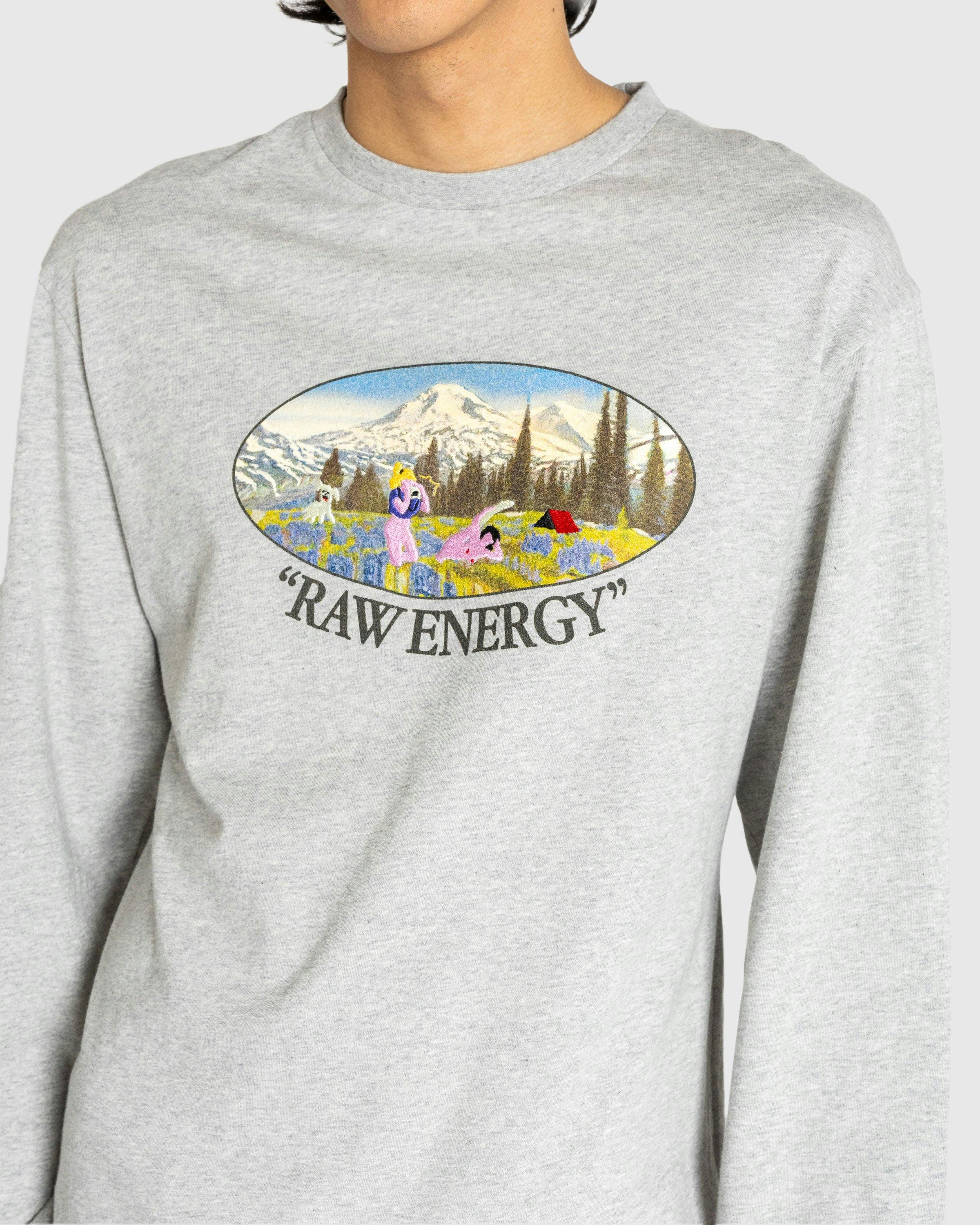 Carne Bollente - Raw Energy Melange Grey - Clothing - Grey - Image 5