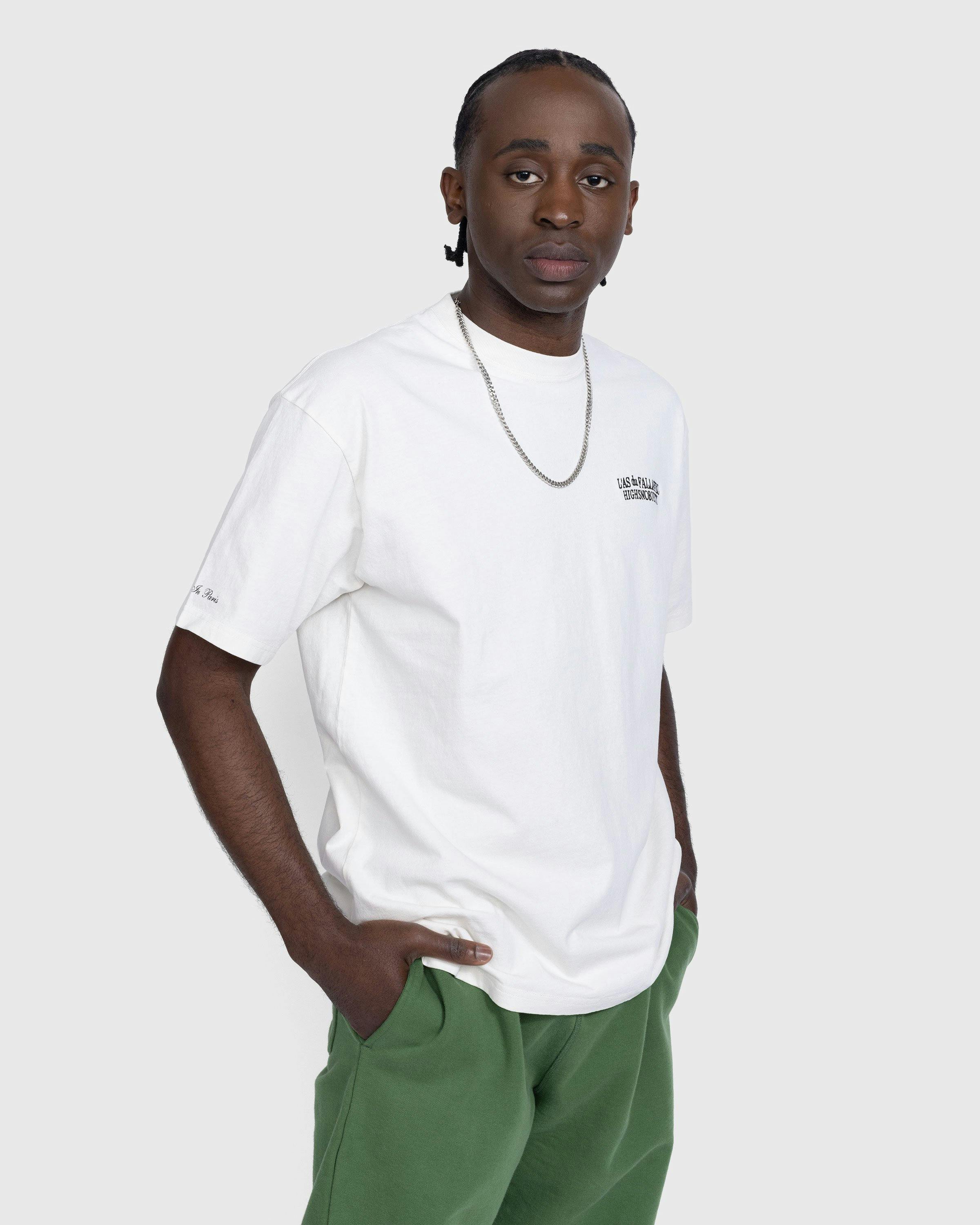 L'As du Fallafel x Highsnobiety - Short Sleeve T-Shirt White - Clothing - White - Image 3