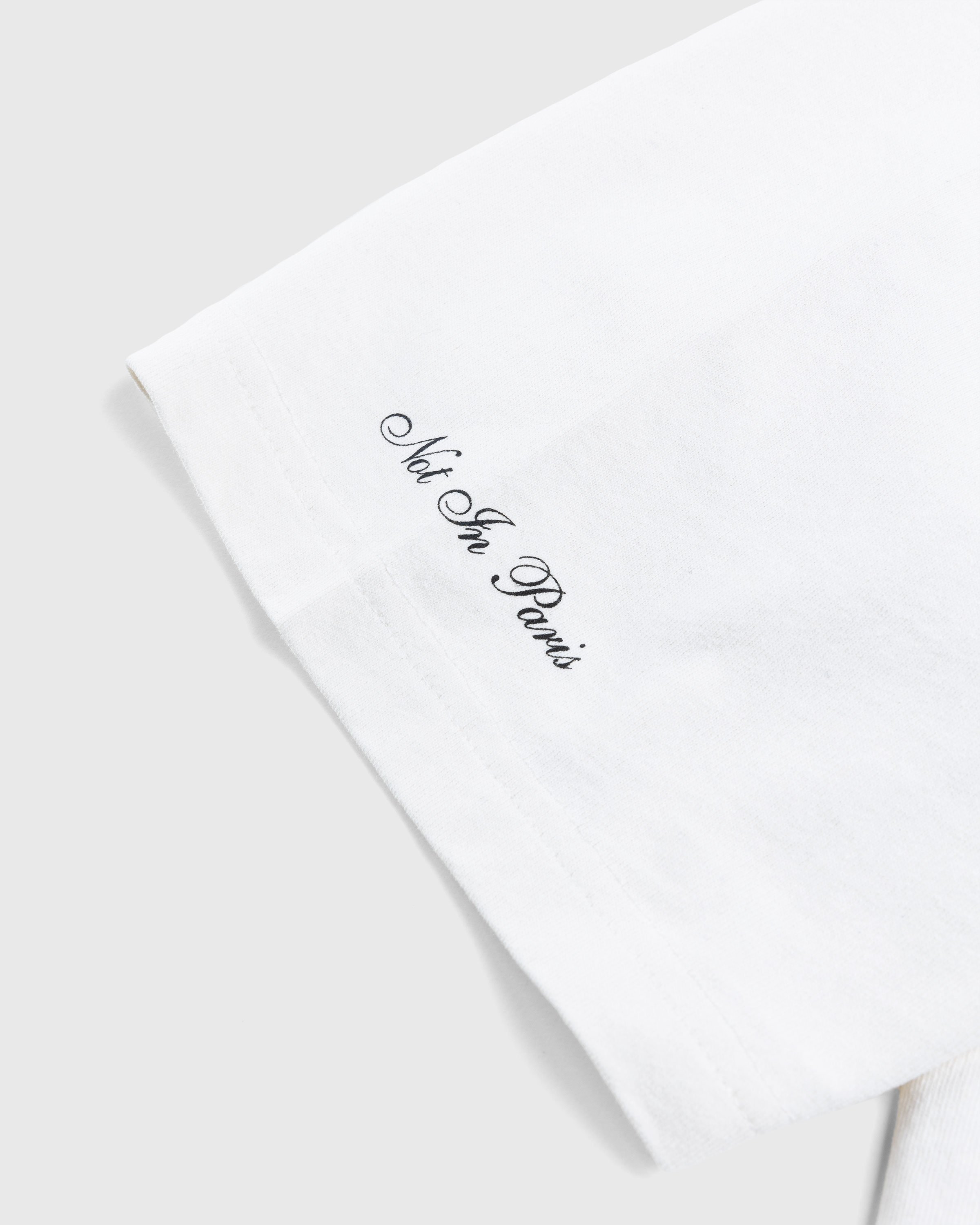 L'As du Fallafel x Highsnobiety - Short Sleeve T-Shirt White - Clothing - White - Image 7