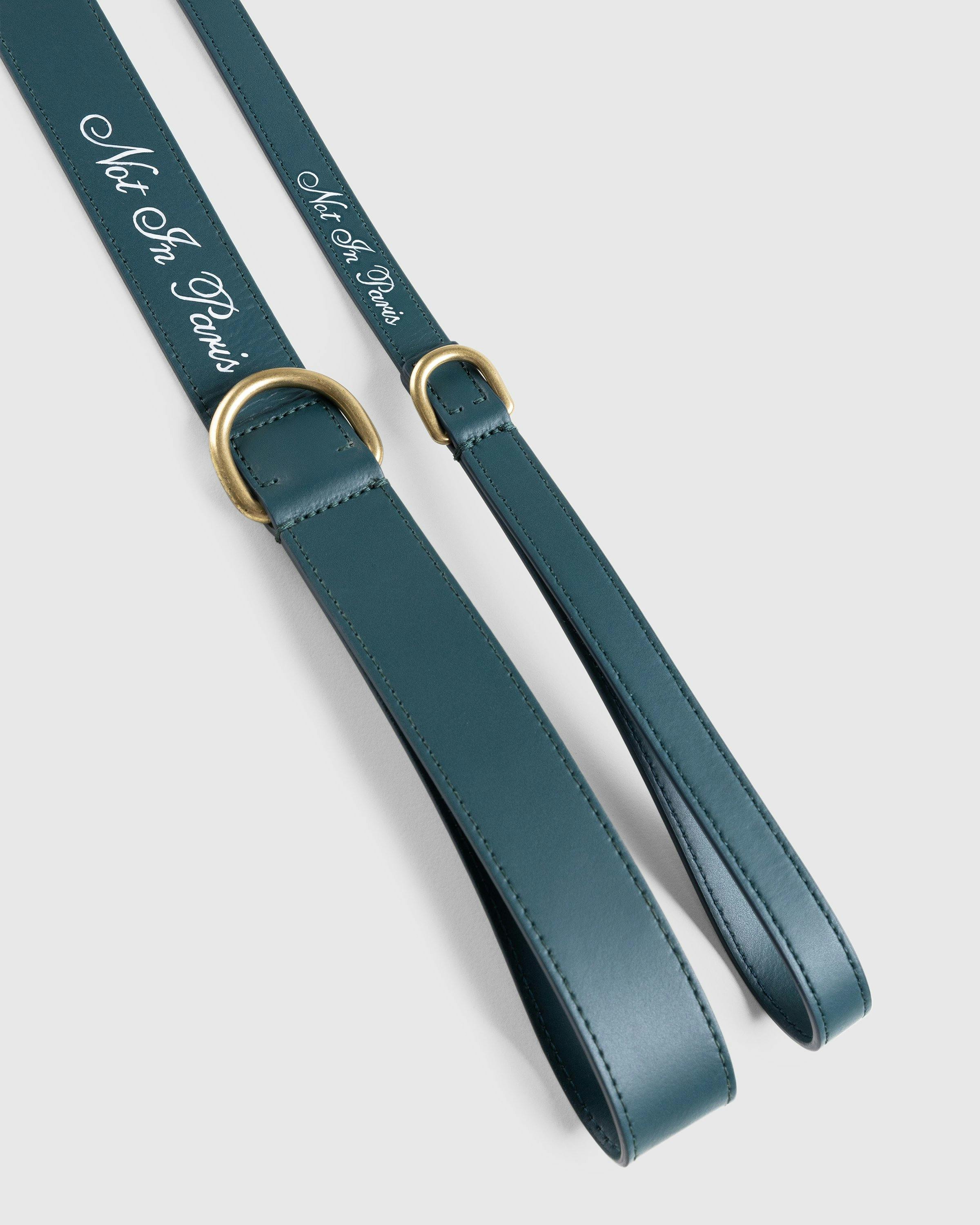 Poldo x Highsnobiety - Leather Leash - Lifestyle - Green - Image 2