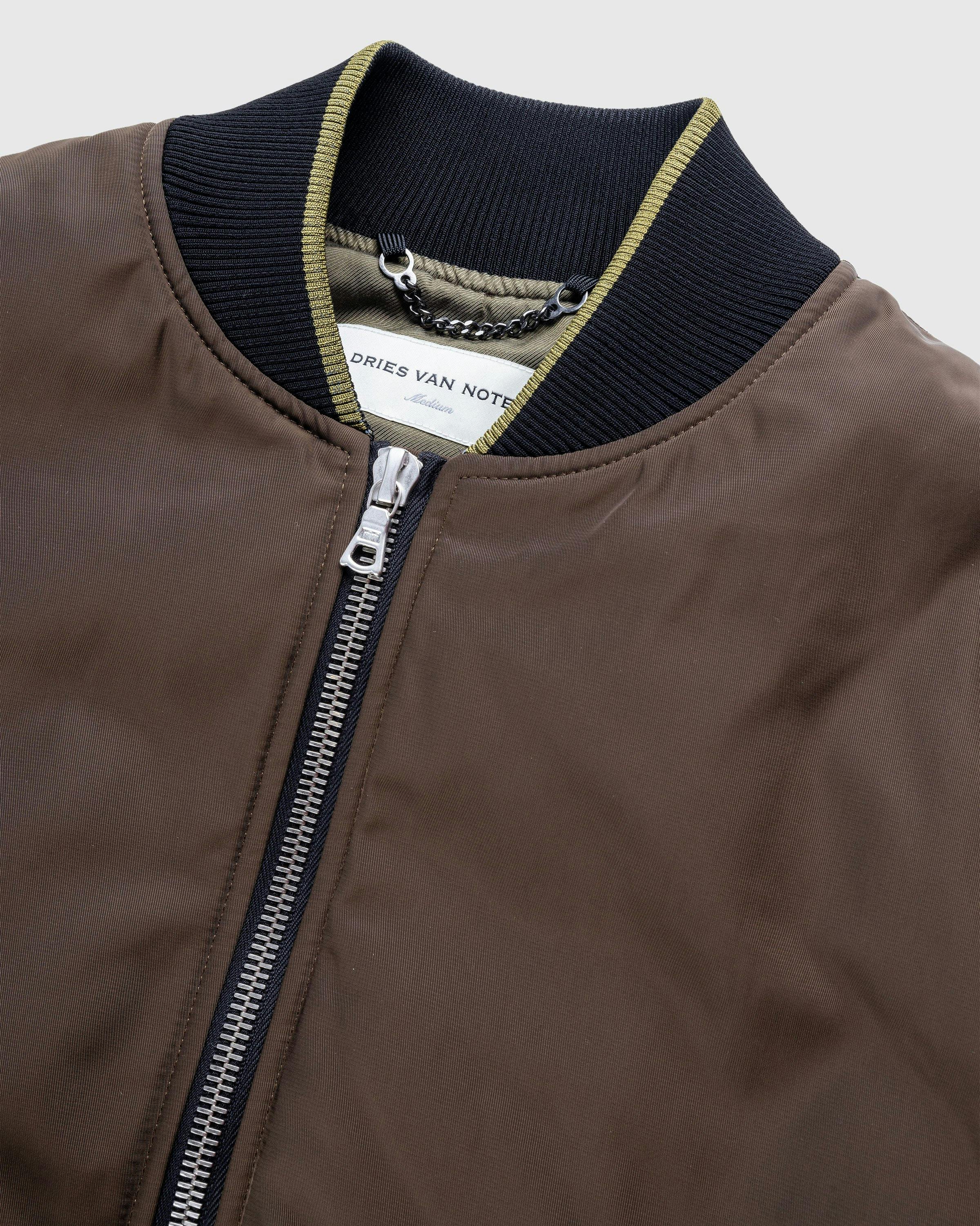 Dries van Noten - VELLOW 8210 M.W.JACKET KHAKI - Clothing - Green - Image 6