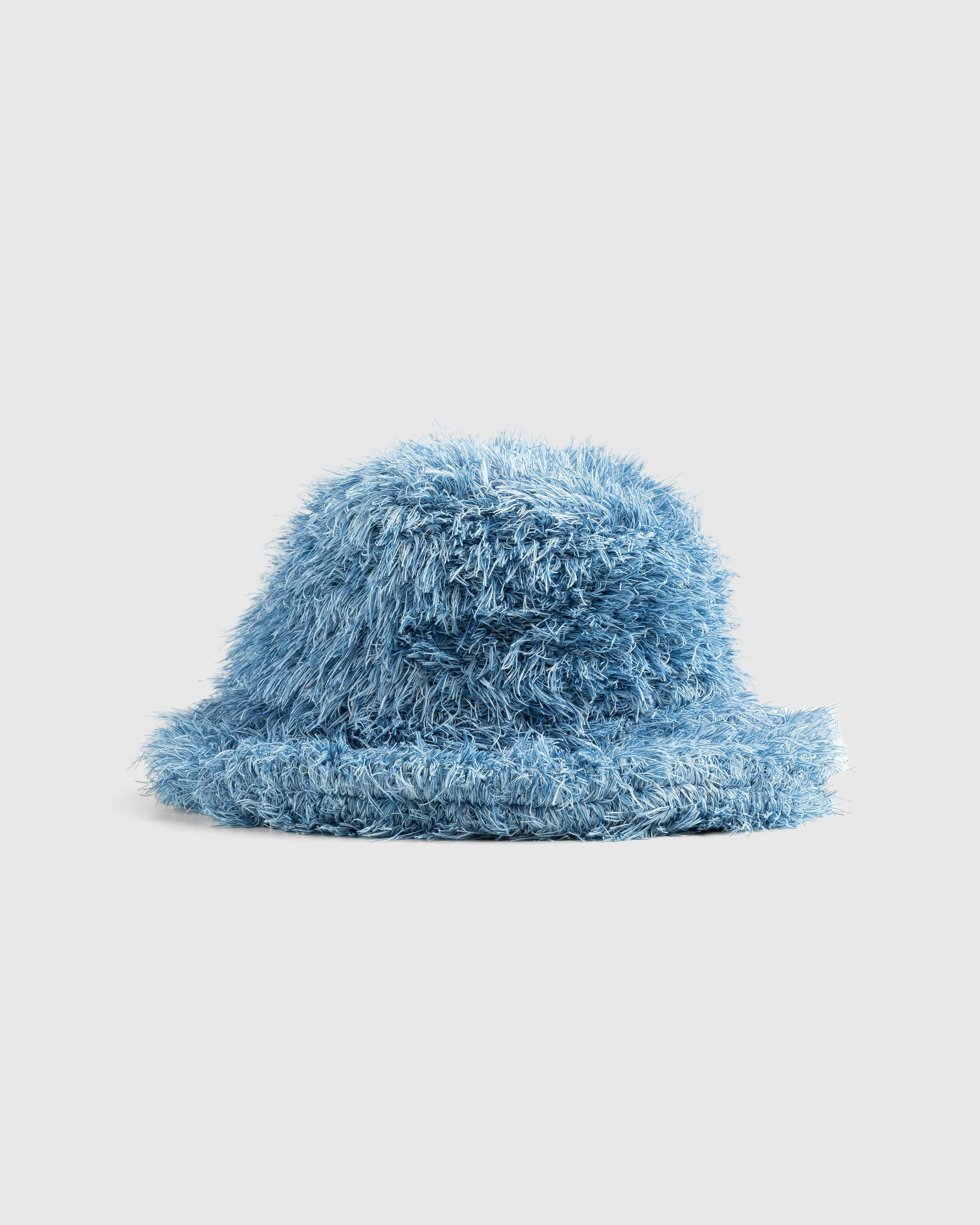 Bonsai - KNIT OVERSIZE FISH CAP Blue - Accessories - Blue - Image 1