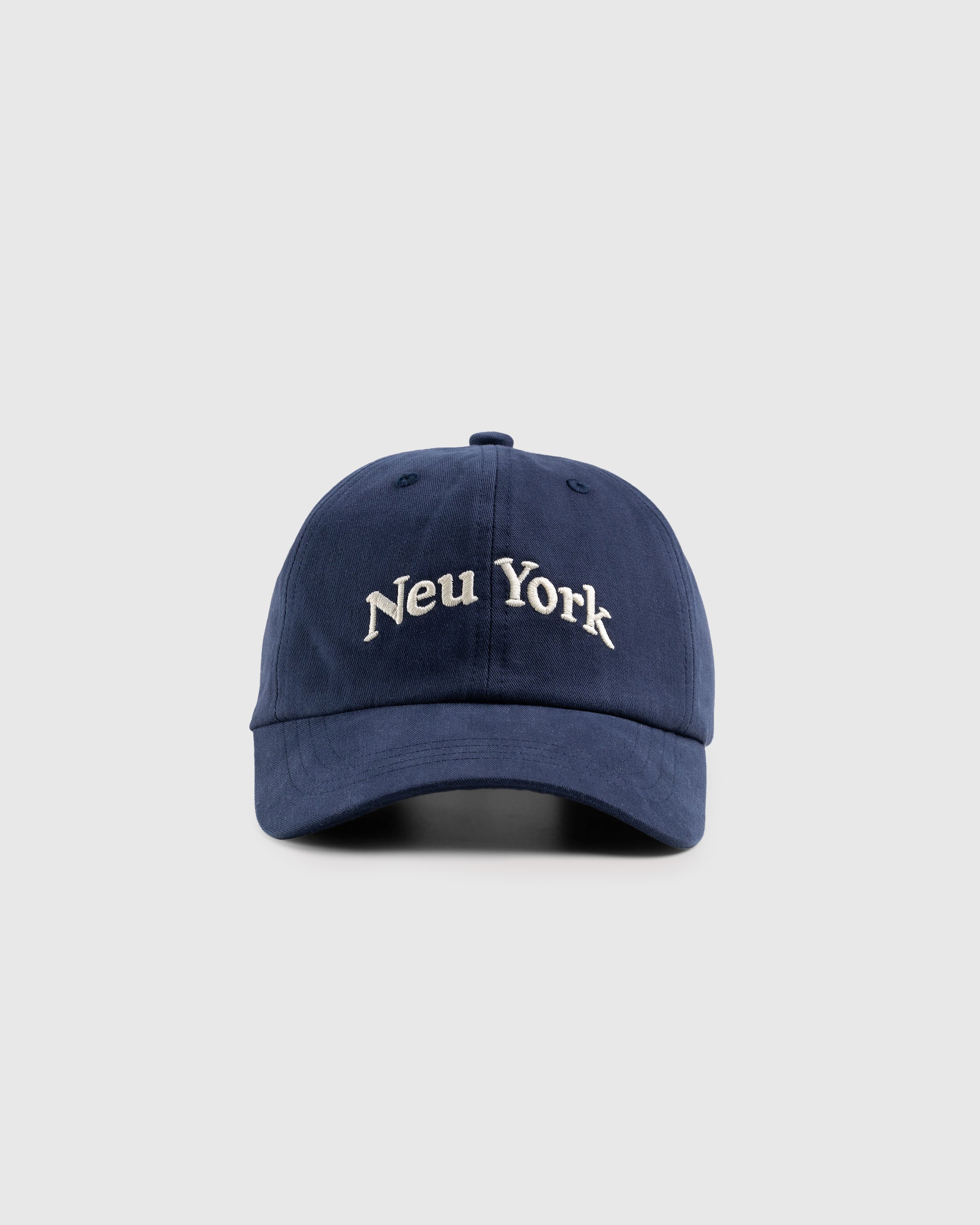 Highsnobiety - Neu York Navy Ball Cap - Accessories - Blue - Image 2