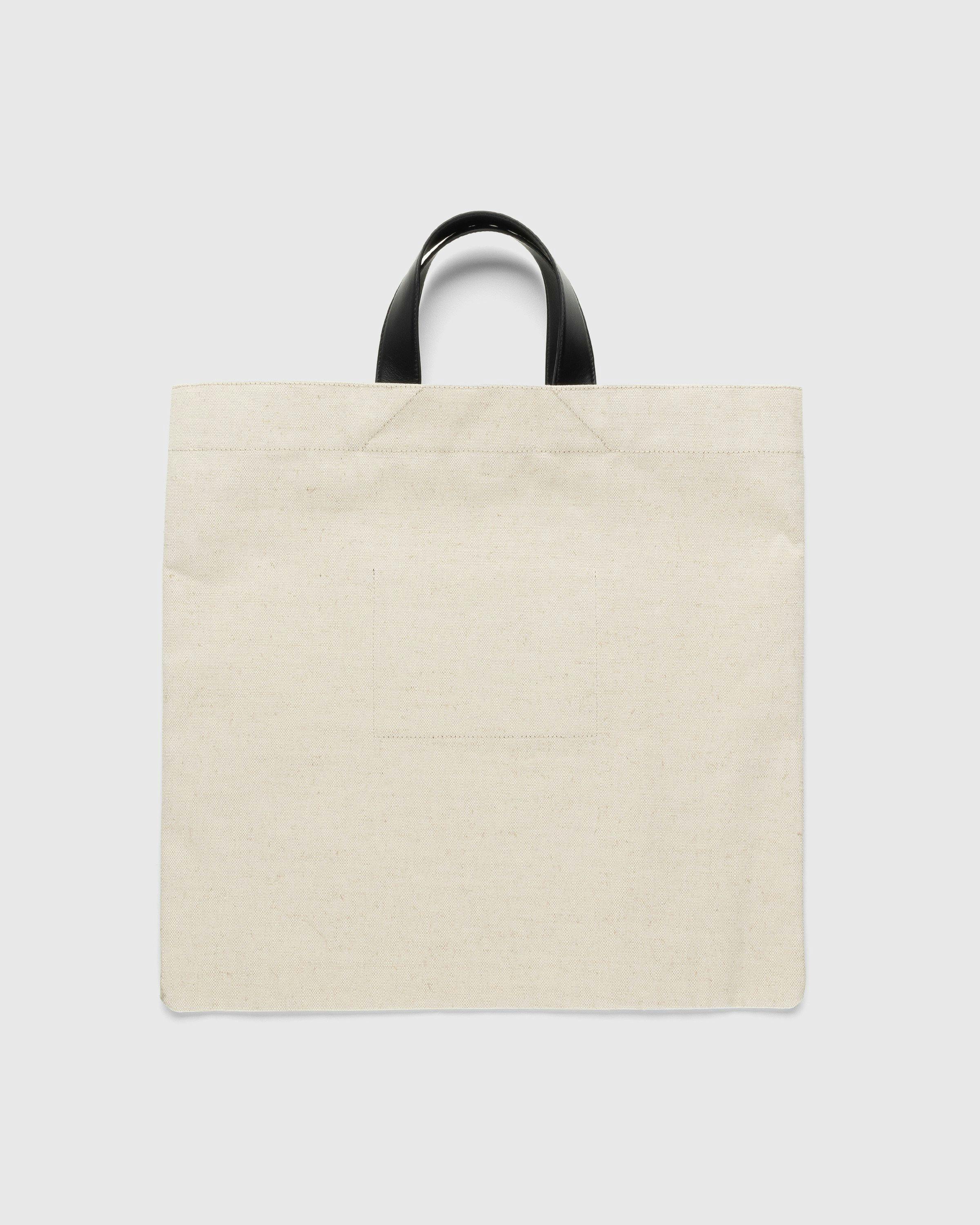 Jil Sander - Square Book Tote Beige - Accessories - White - Image 2