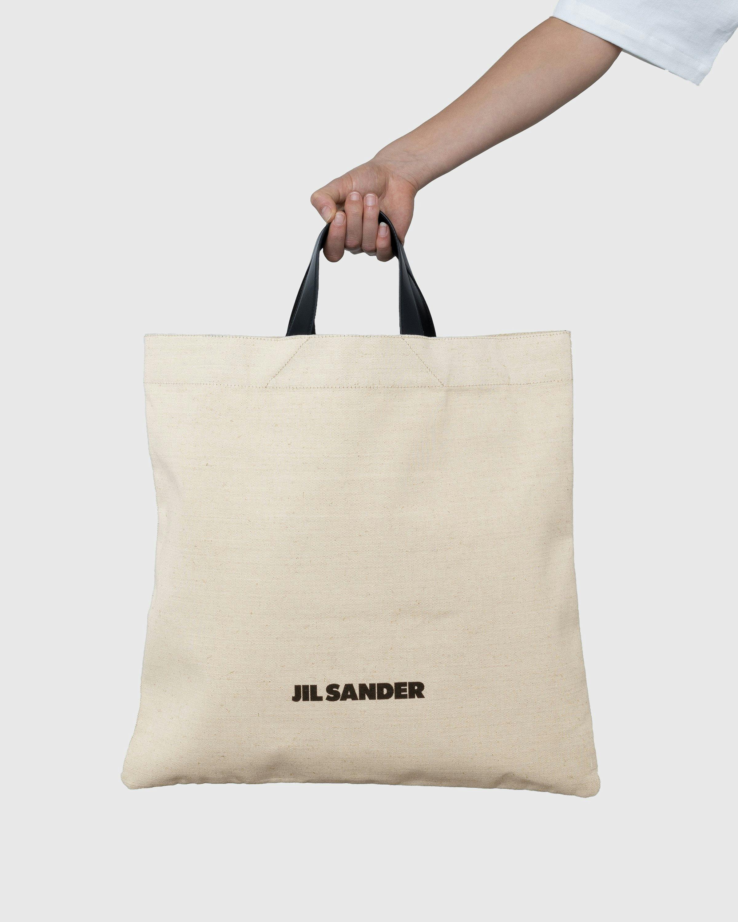 Jil Sander - Square Book Tote Beige - Accessories - Beige - Image 3