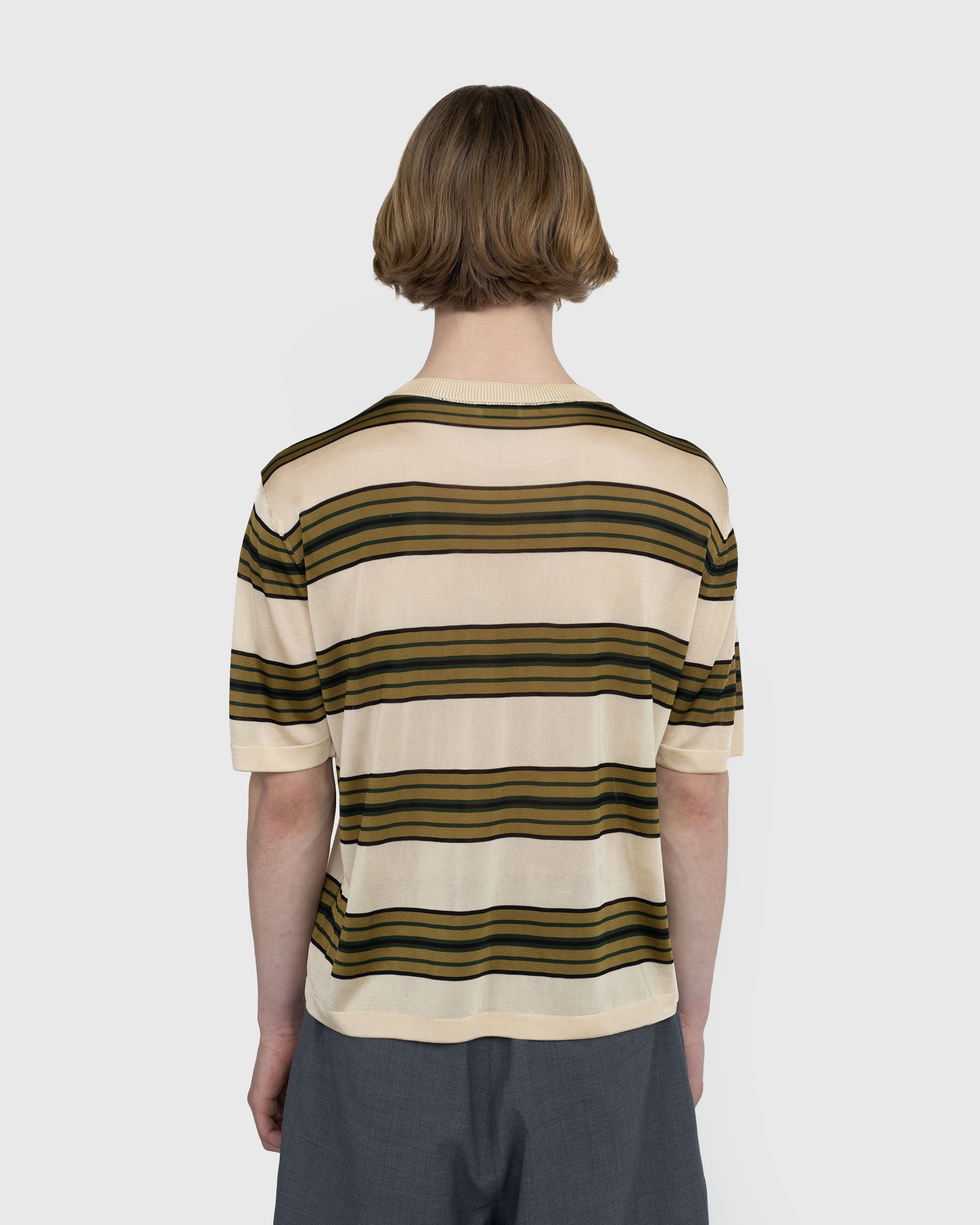 Dries van Noten - Mias Knit T-Shirt Vanille - Clothing - Beige - Image 4