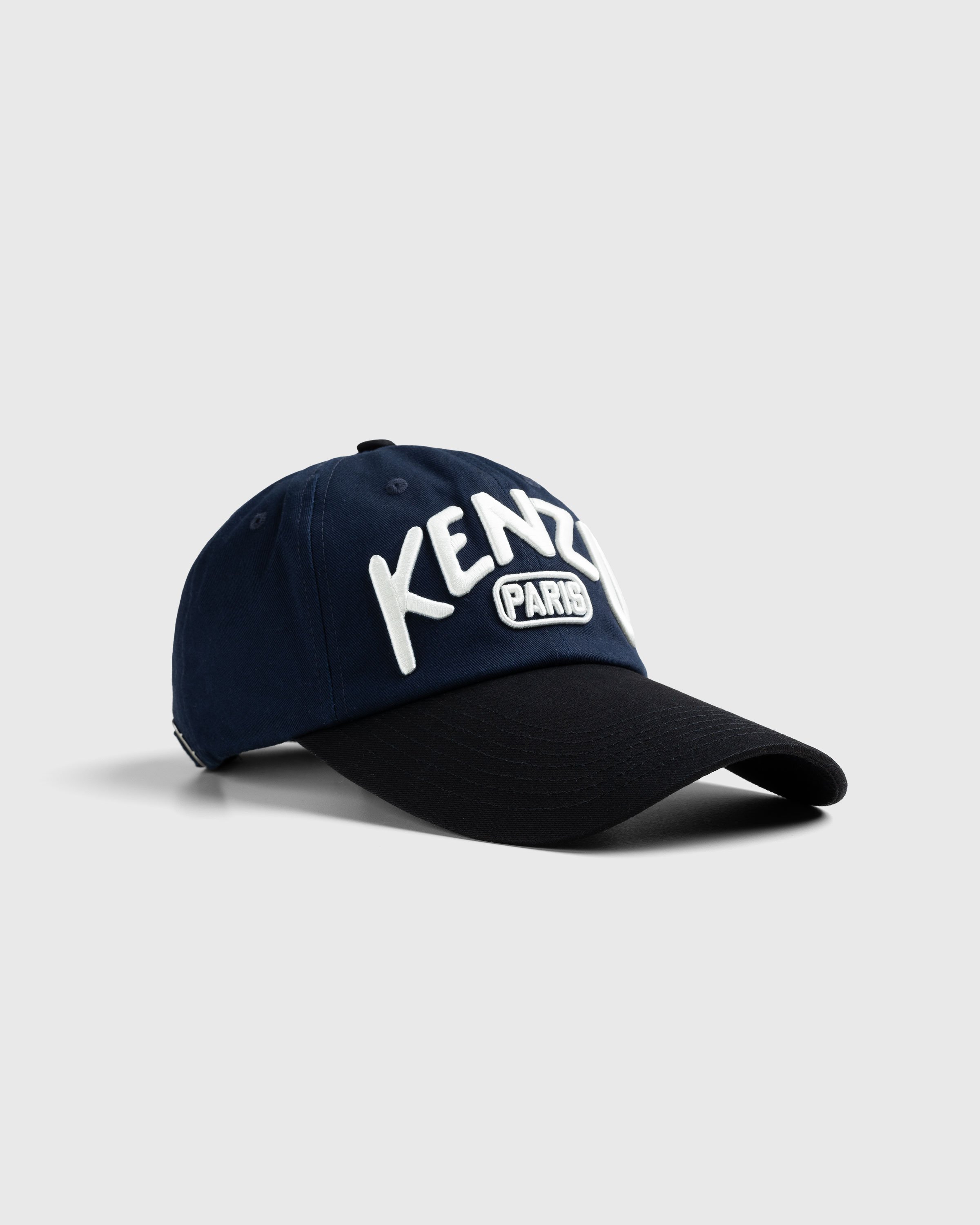Kenzo - Long Peek Basketball Cap - Accessories - Blue - Image 1