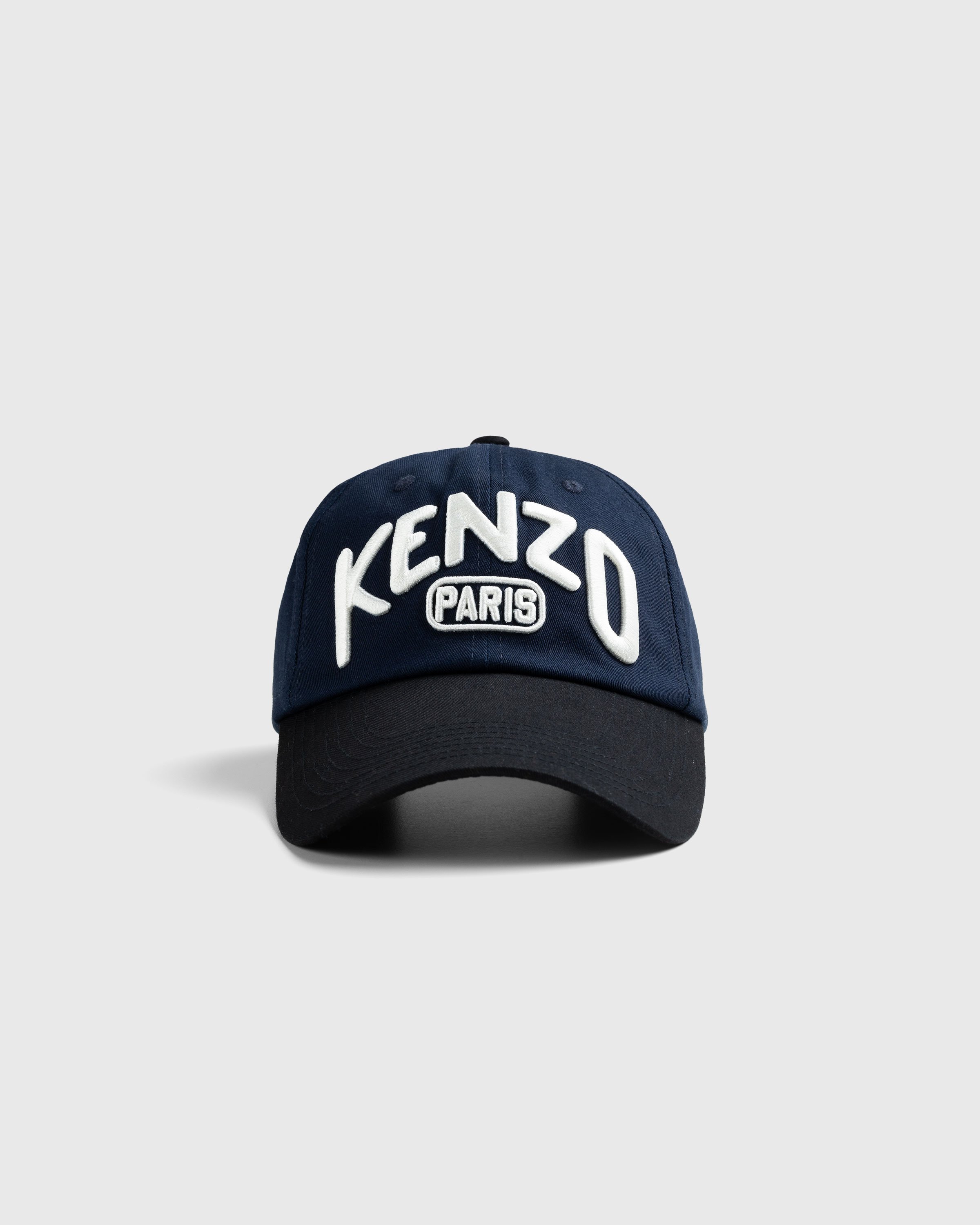 Kenzo - Long Peek Basketball Cap - Accessories - Blue - Image 2