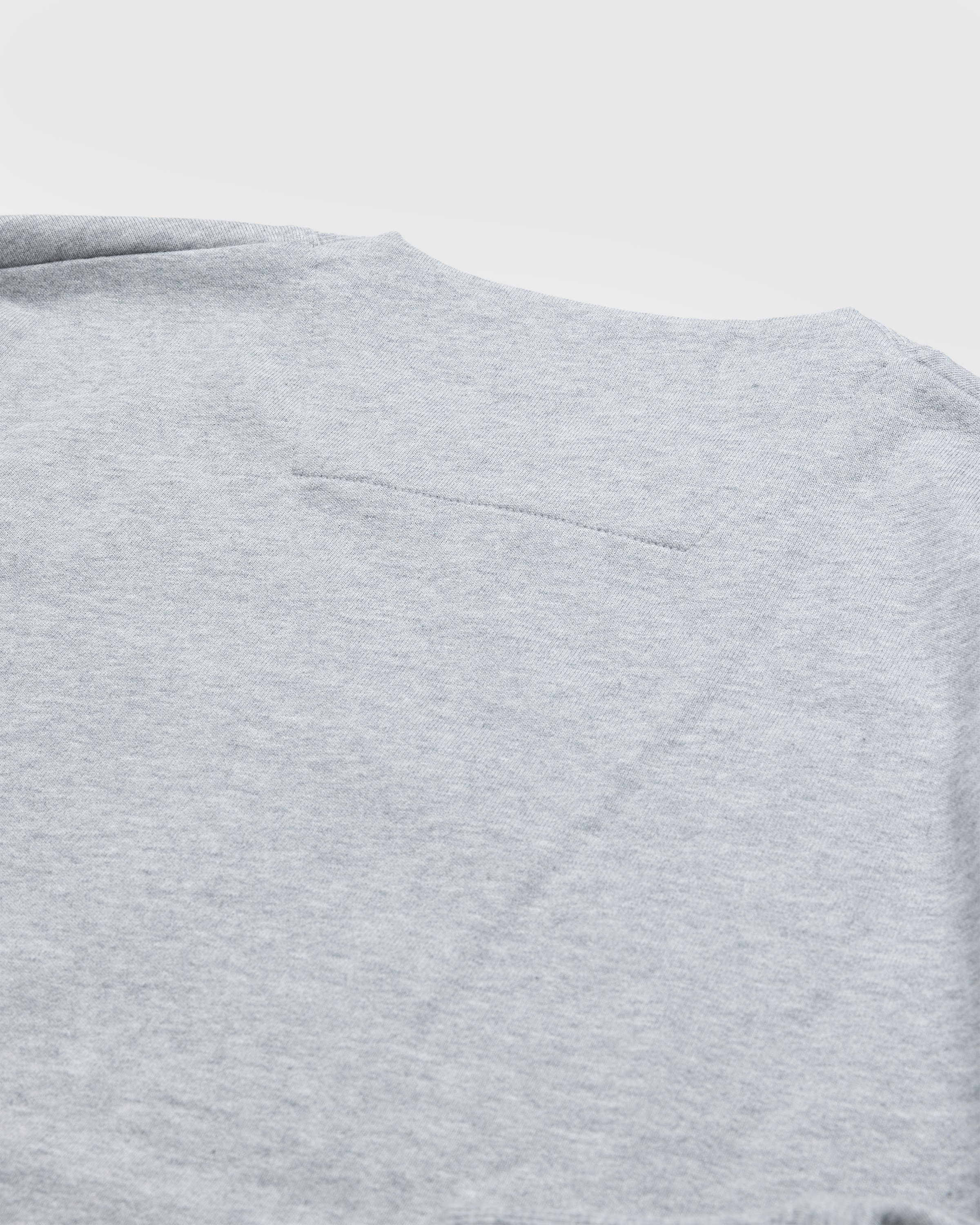 C.P. Company - Diagonal Raised Fleece Logo Sweatshirt Grey - Clothing - Grey - Image 6