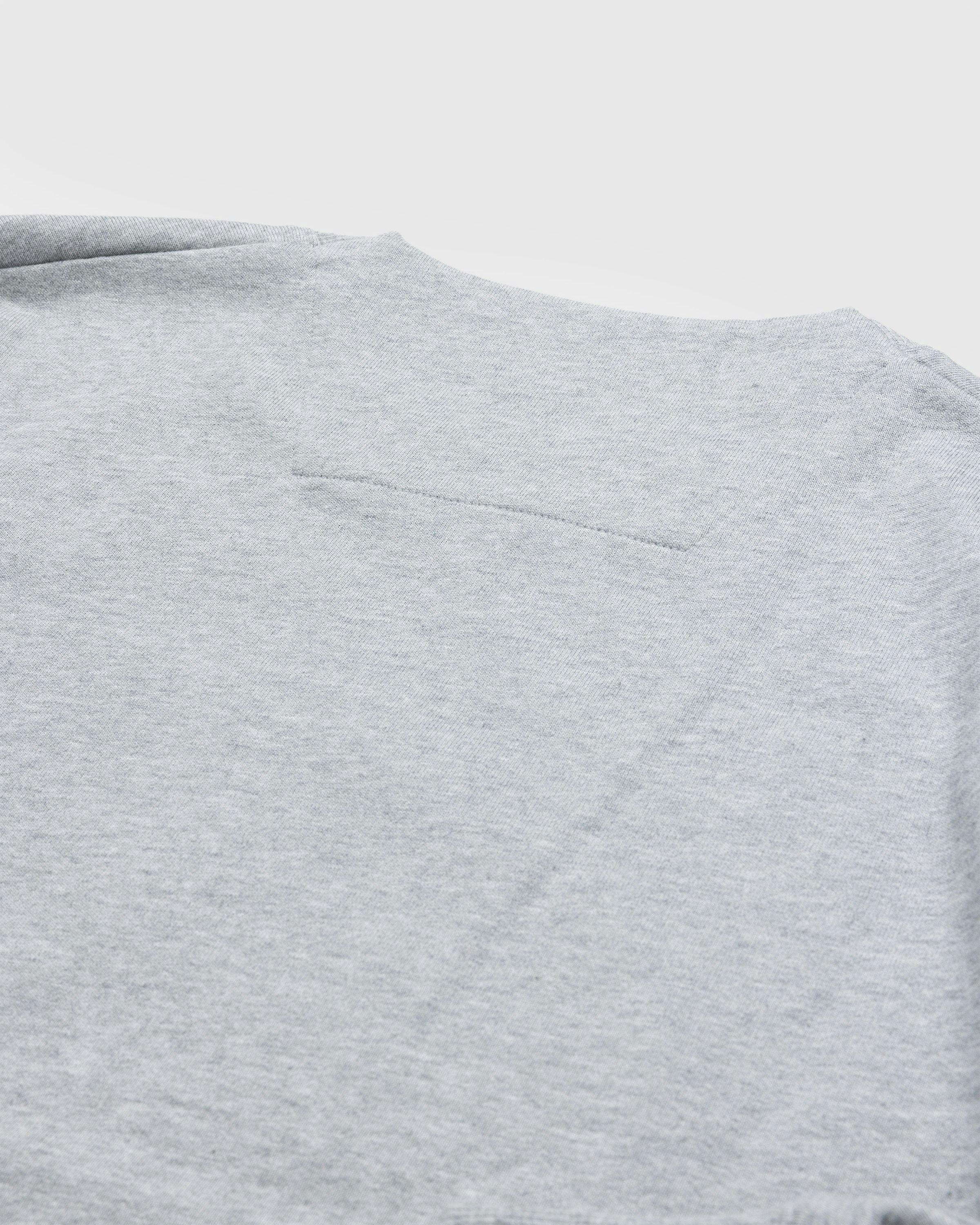 C.P. Company - Diagonal Raised Fleece Logo Sweatshirt Grey - Clothing - Grey - Image 6