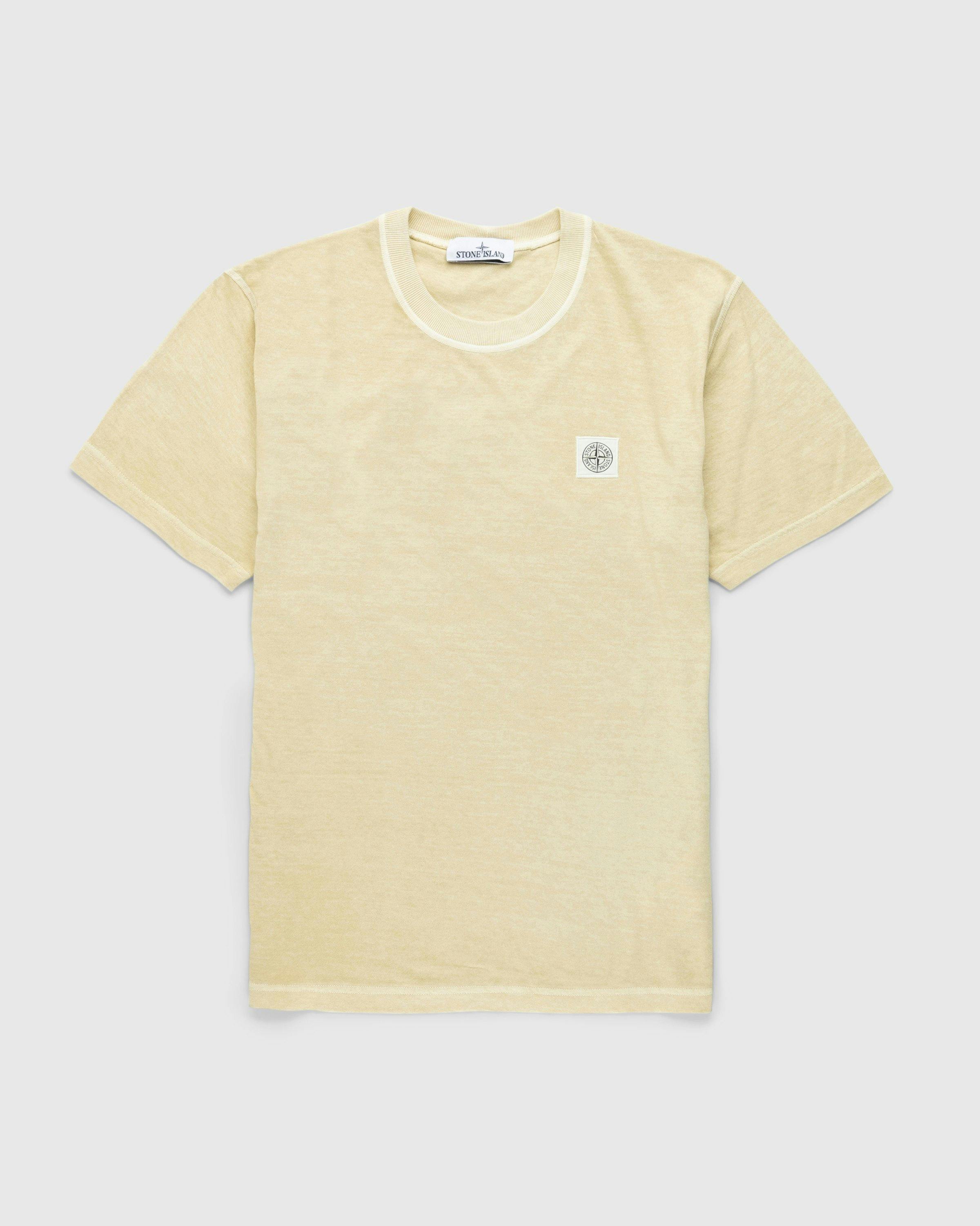 Stone Island - Fissato T-Shirt Natural Beige - Clothing - Beige - Image 1