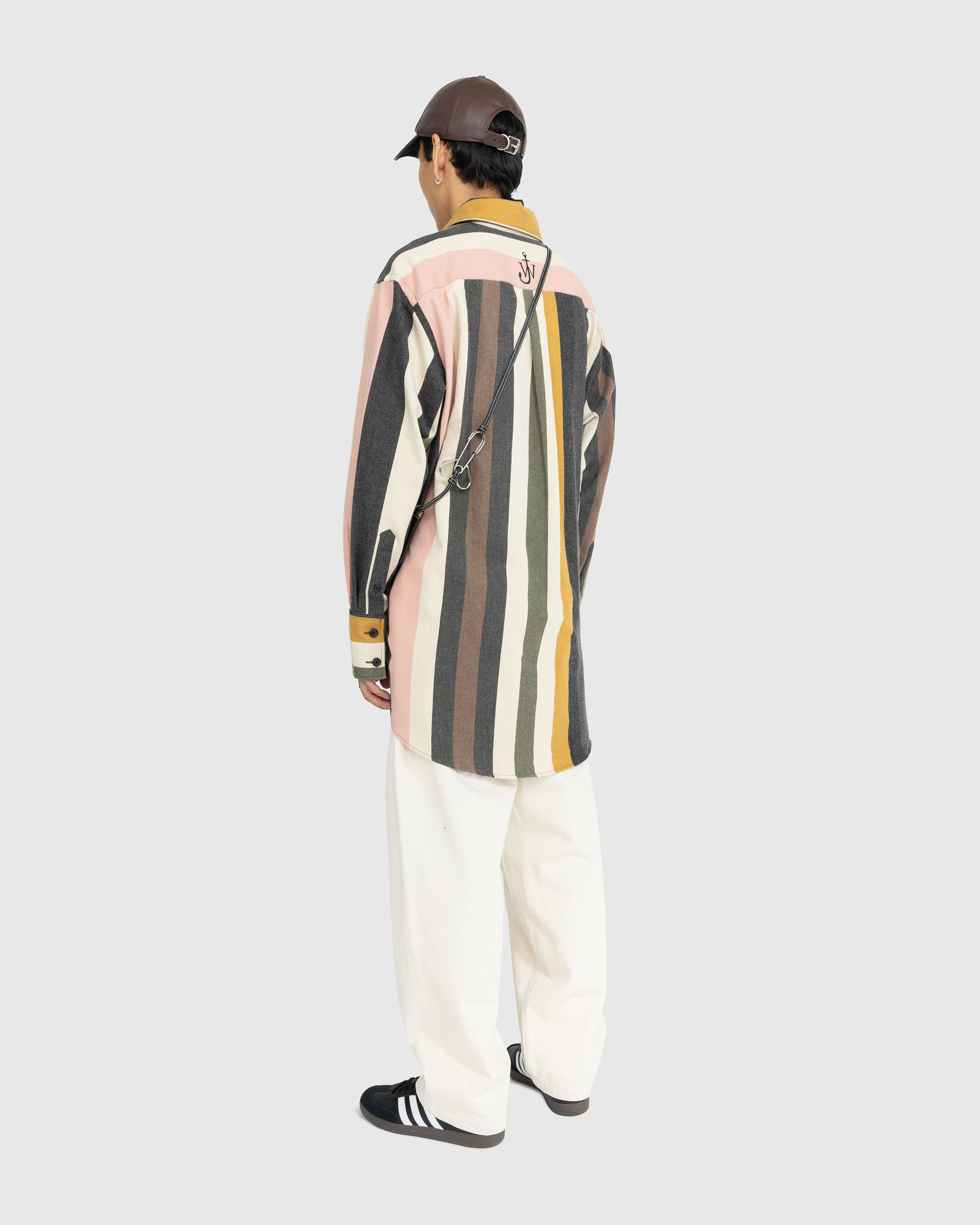 J.W. Anderson - Relaxed Fit Stripe Shirt Multi - Clothing - Multi - Image 4