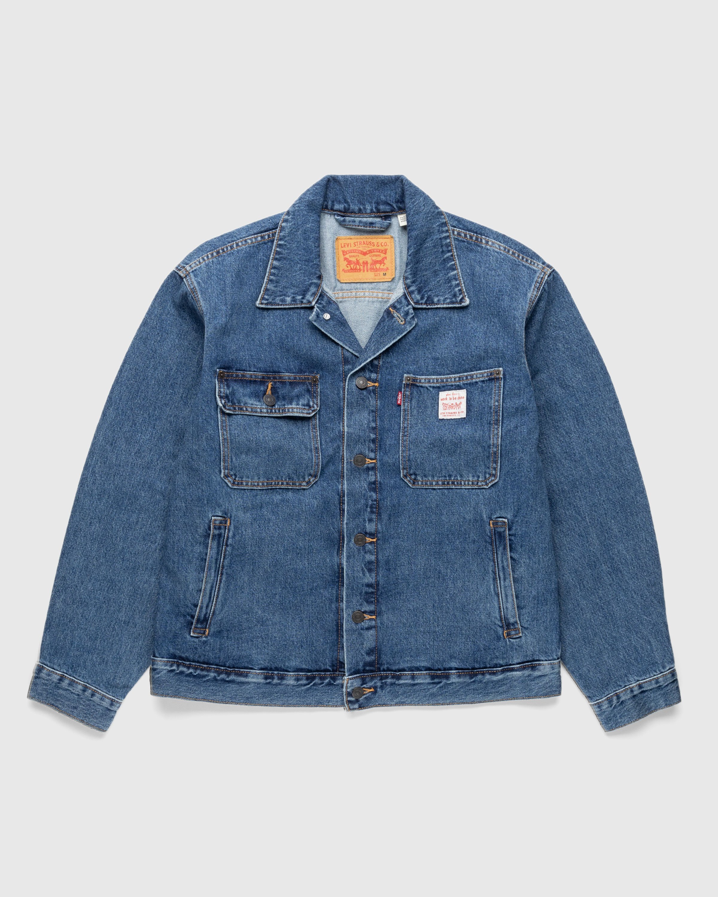 Levi's - Sunrise Trucker Jacket Medium Indigo - Clothing - Blue - Image 1