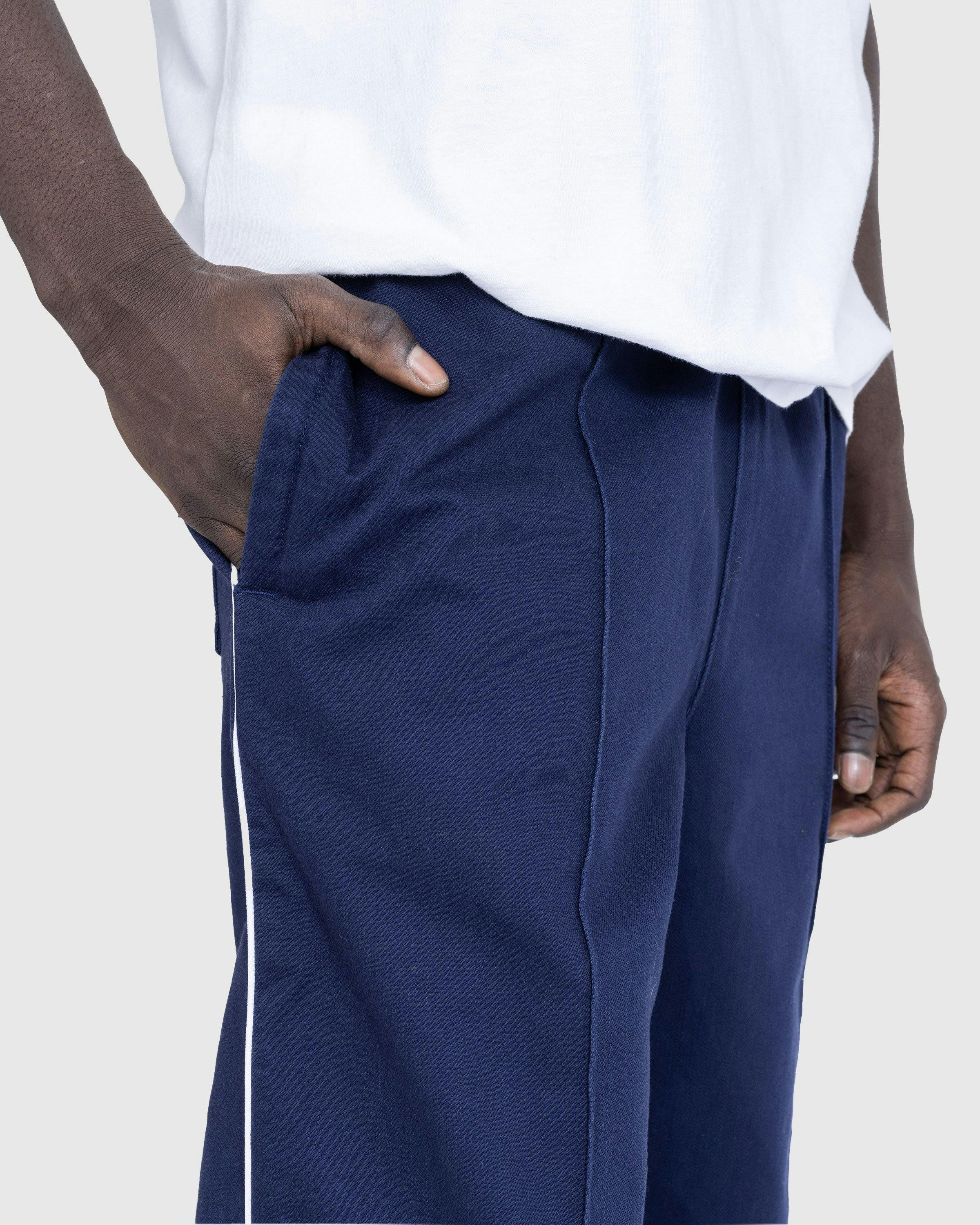 Puma x Noah - Pleated Twill Pants - Clothing - Blue - Image 5