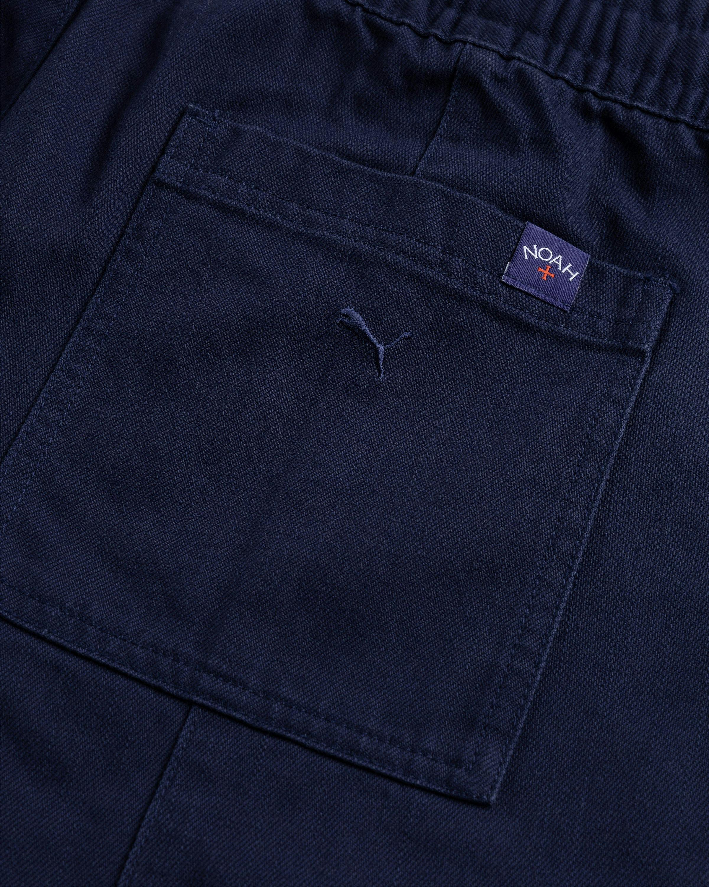 Puma x Noah - Pleated Twill Pants - Clothing - Blue - Image 7
