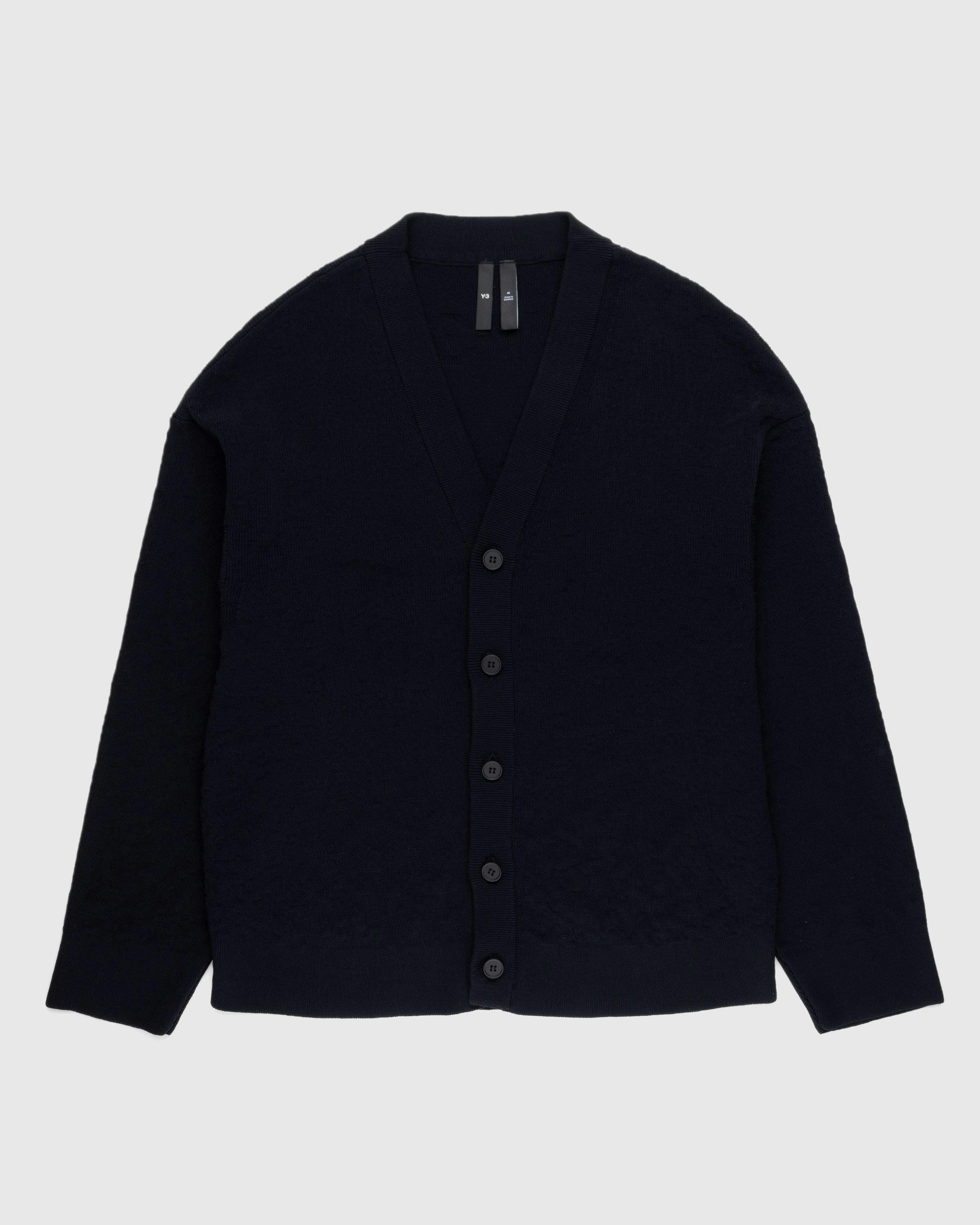 Y-3 - Knit Cardigan Black - Clothing - Black - Image 1