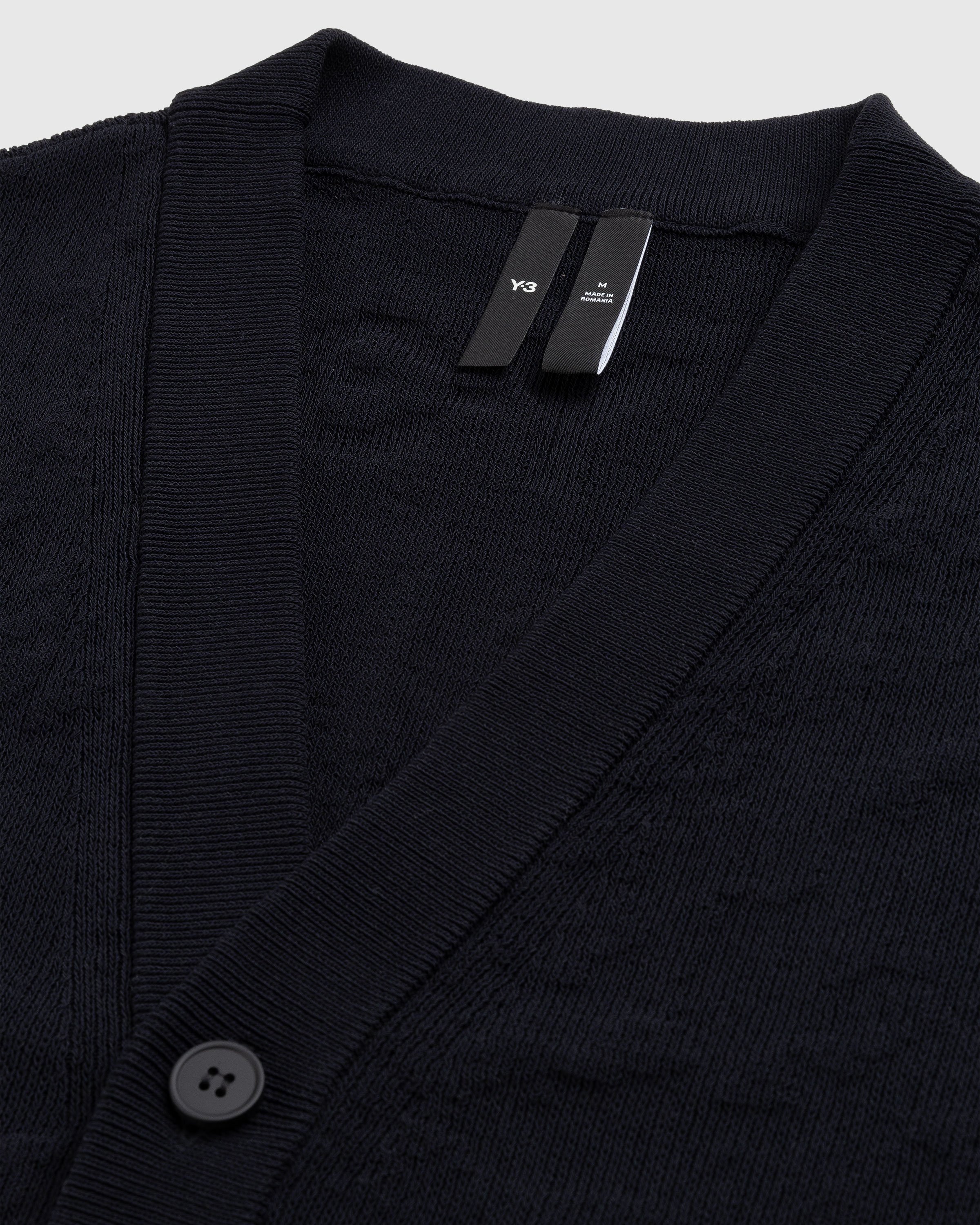 Y-3 - Knit Cardigan Black - Clothing - Black - Image 5