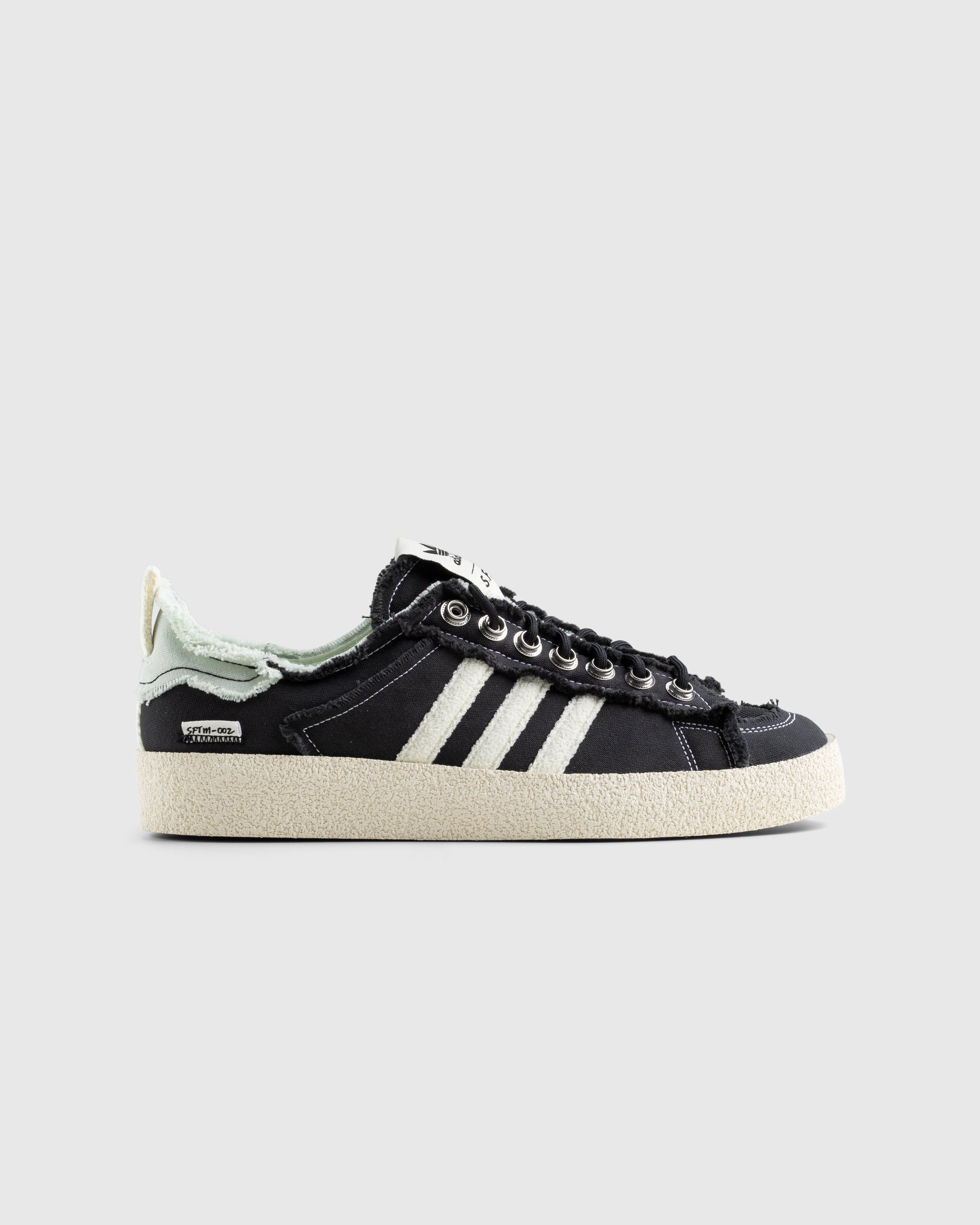 Adidas - CAMPUS 80s CBLACK/CWHITE/LINGRN - Footwear - Black - Image 1